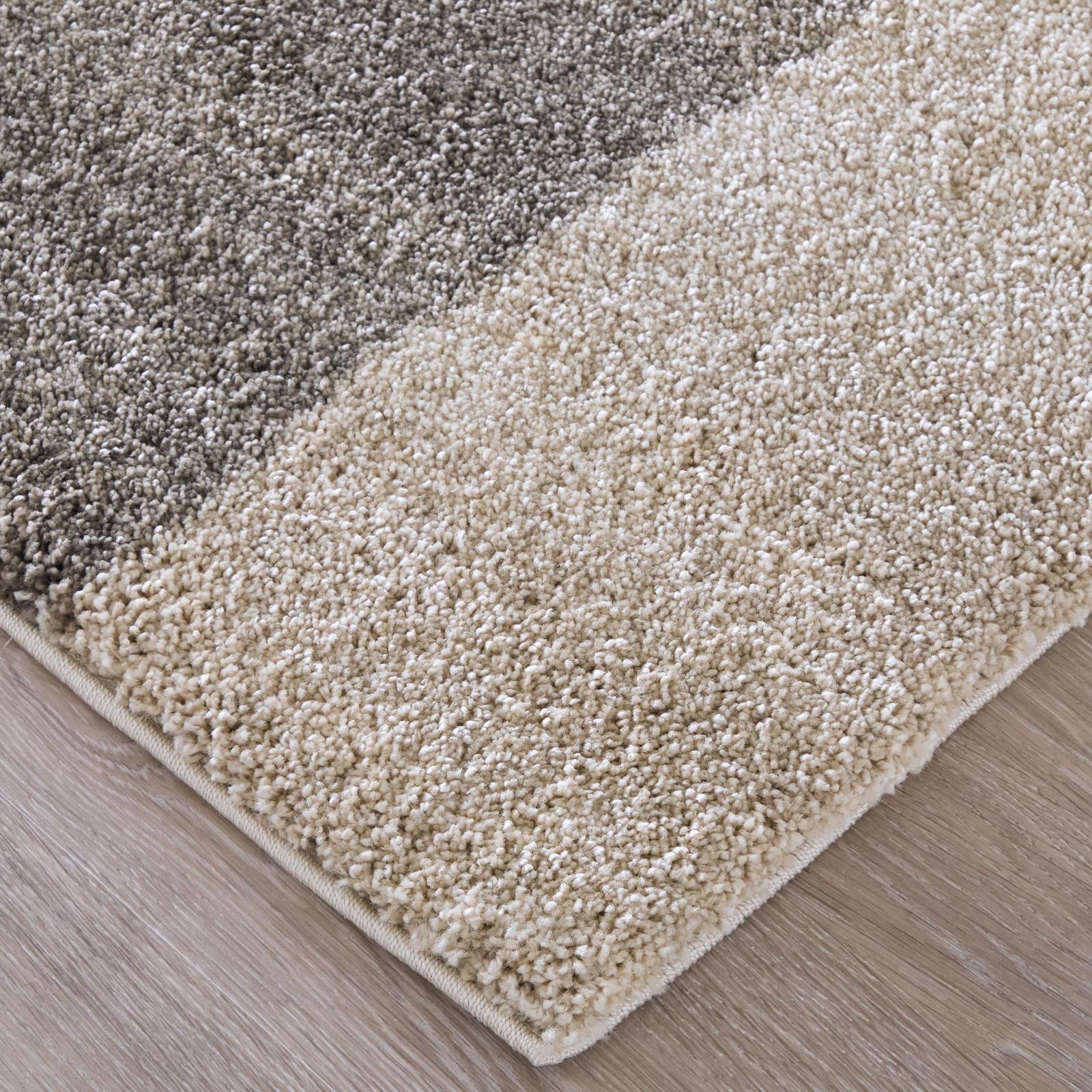 Feizy Richmond 39R4F Modern Abstract Rug in Ivory/Gray/Blue - Image 5