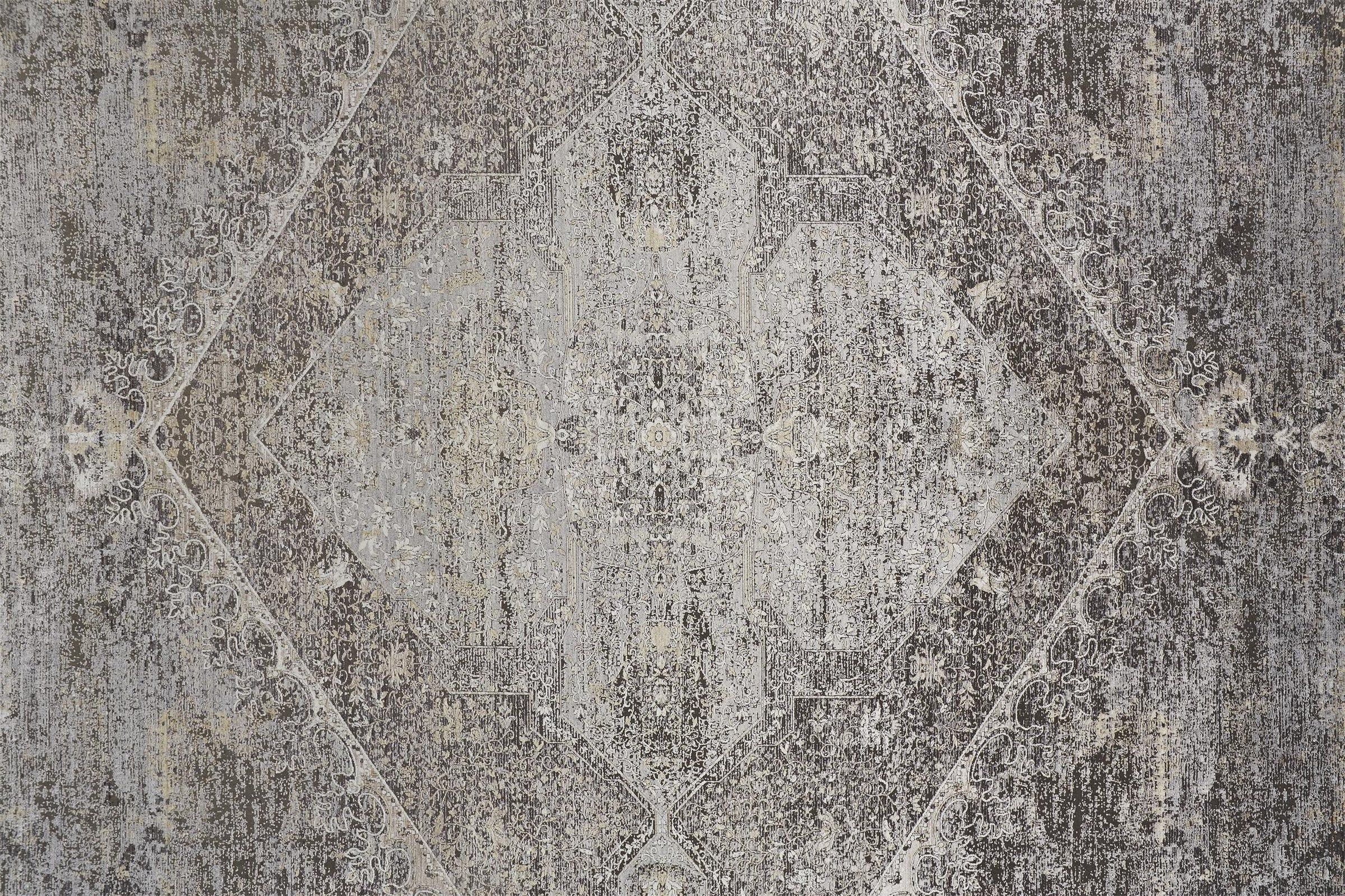 Feizy Sarrant 3963F Rug in Smoke - Image 5