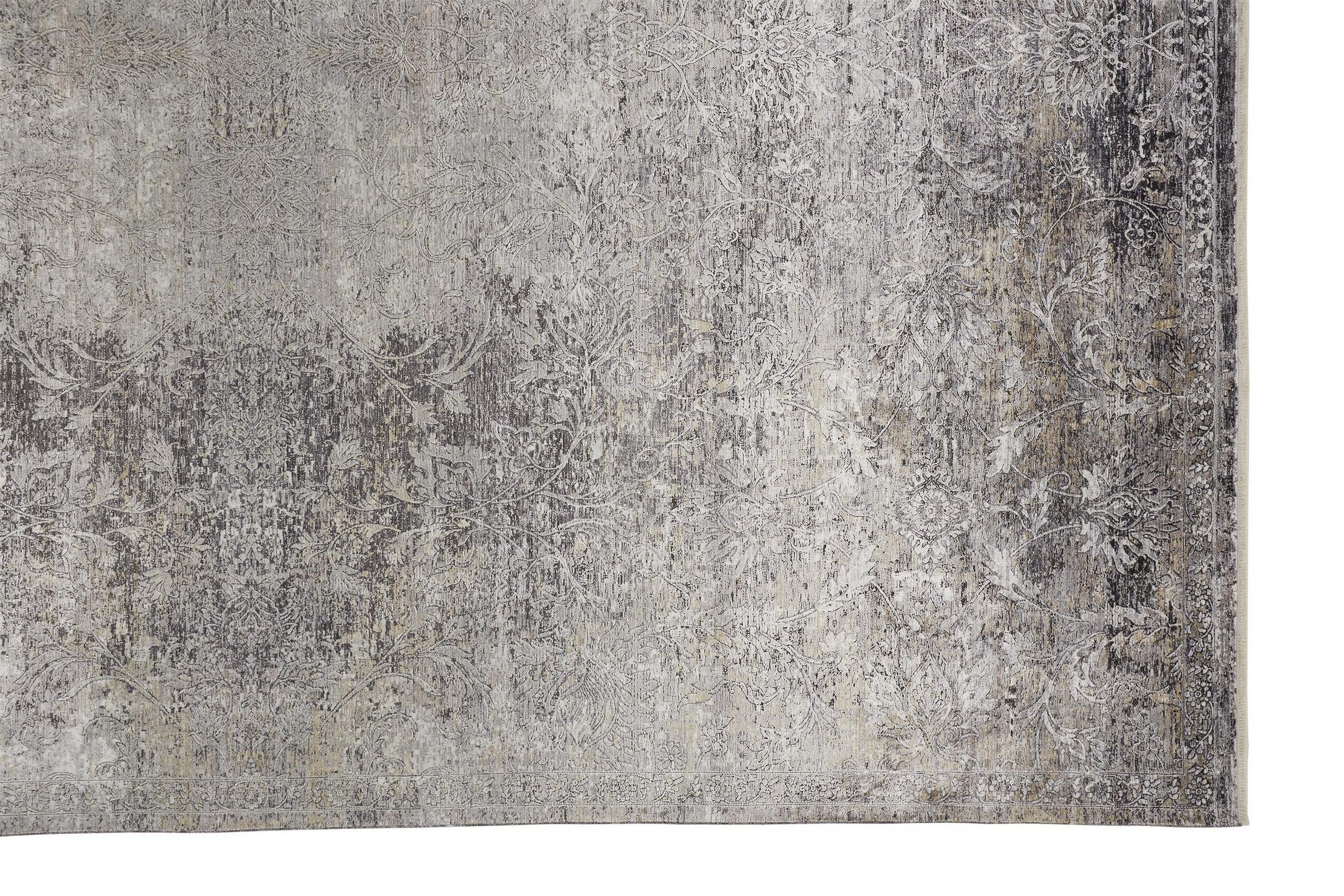 Feizy Sarrant 3964F Rug in Stone - Image 2