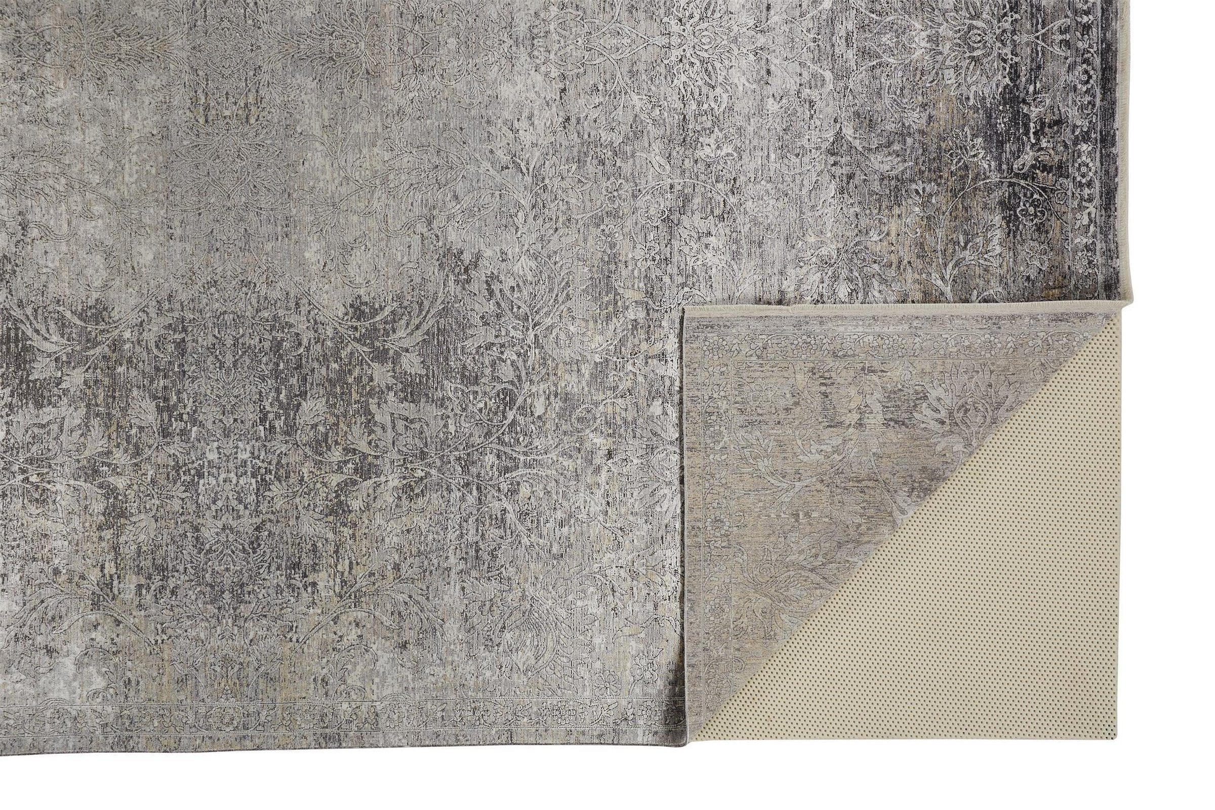Feizy Sarrant 3964F Rug in Stone - Image 3