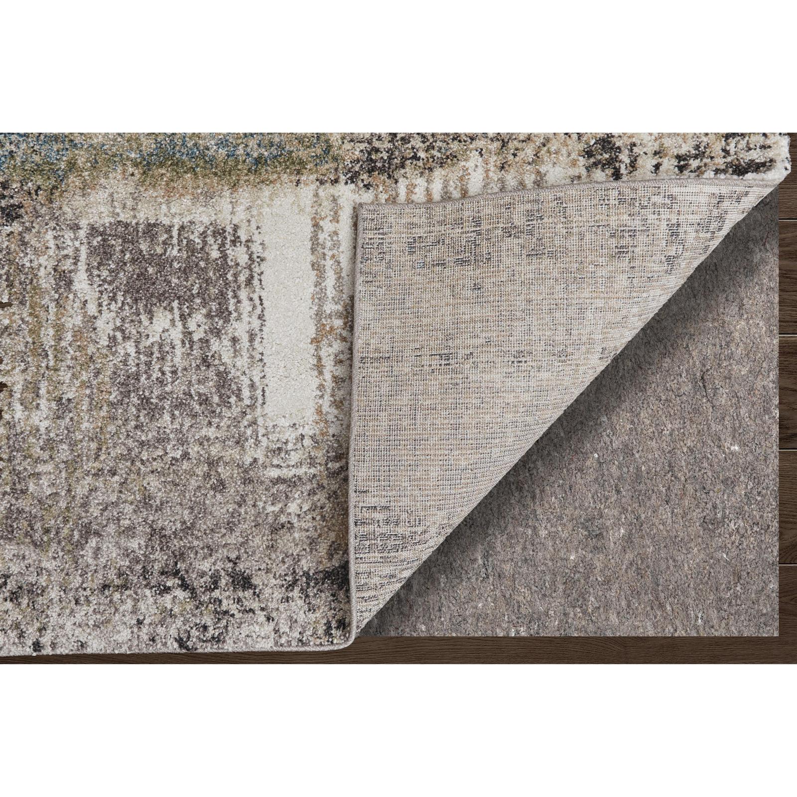 Feizy Skyview 39Q9F Modern Abstract Rug in Gray/Taupe/Ivory - Image 4