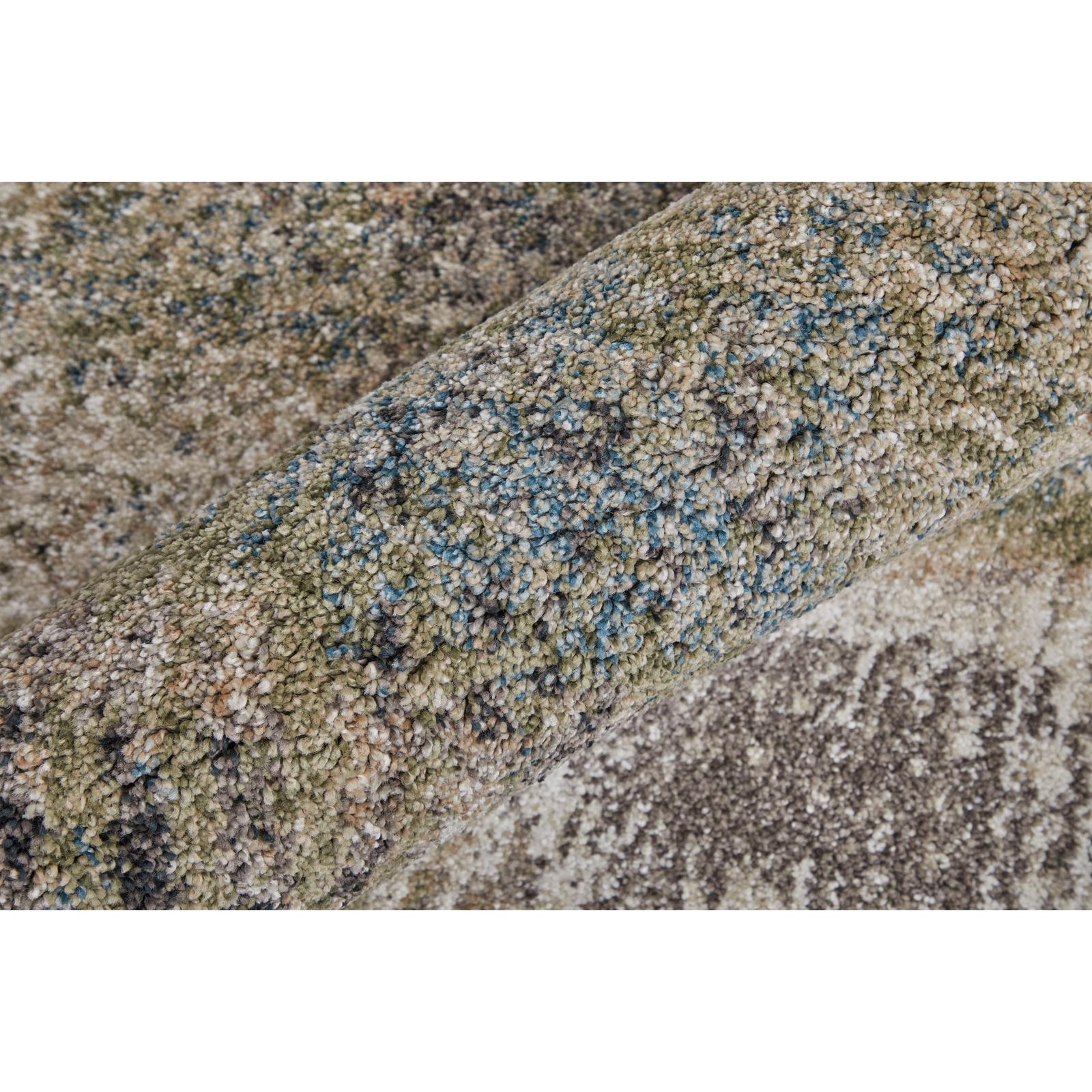Feizy Skyview 39Q9F Modern Abstract Rug in Gray/Taupe/Ivory - Image 5