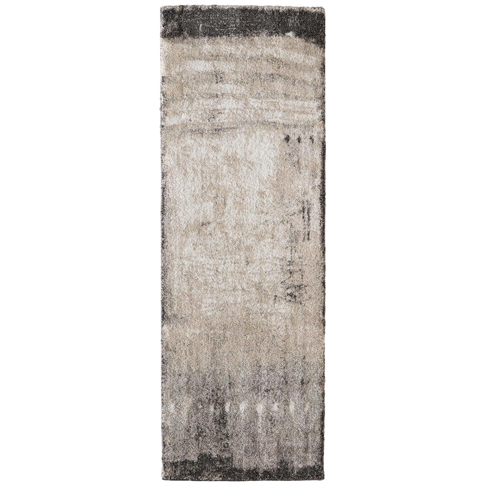 Feizy Skyview 39QAF Modern Abstract Rug in Gray/Ivory/Taupe - Image 9