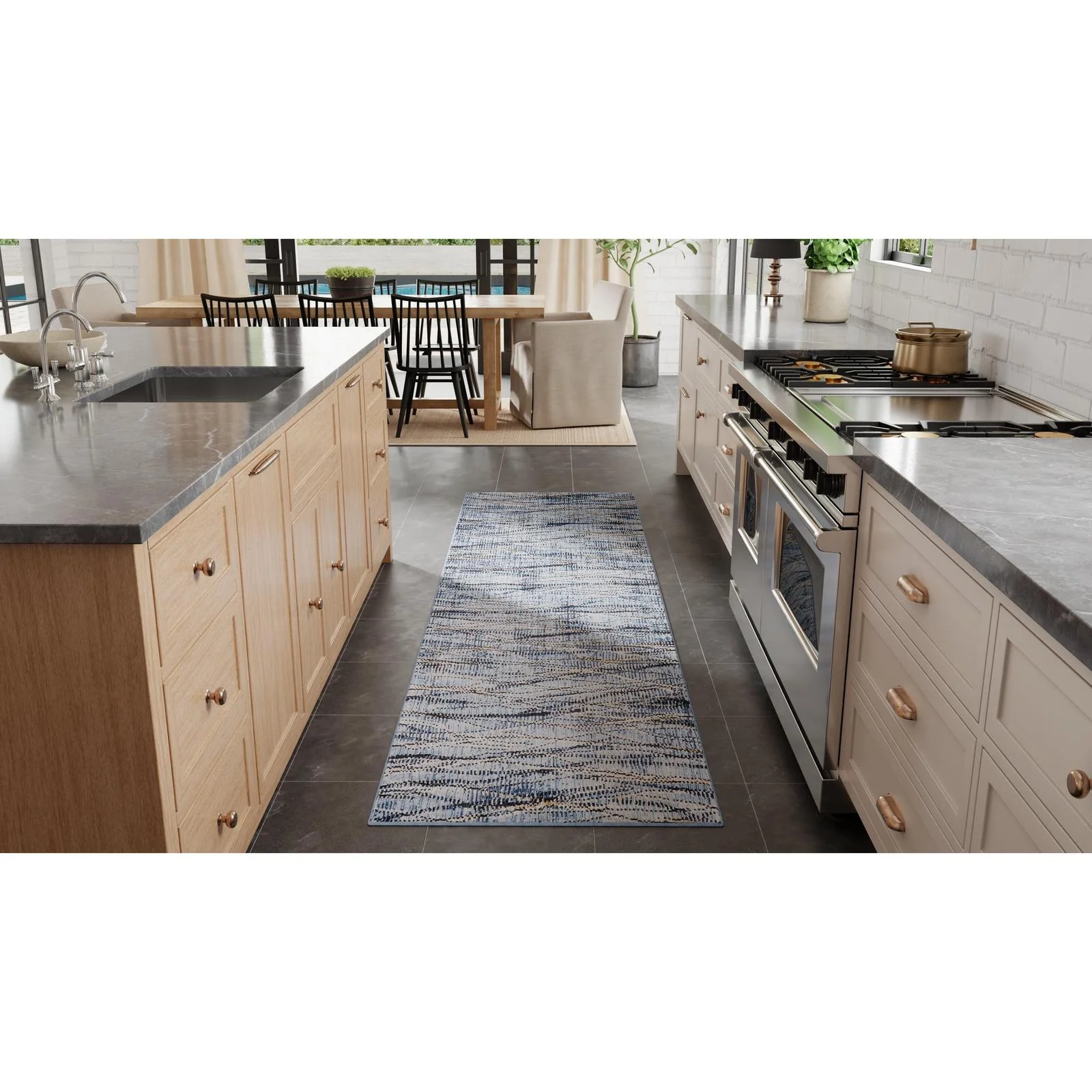 Feizy Sonora 39NXF Modern Abstract Rug - Image 2