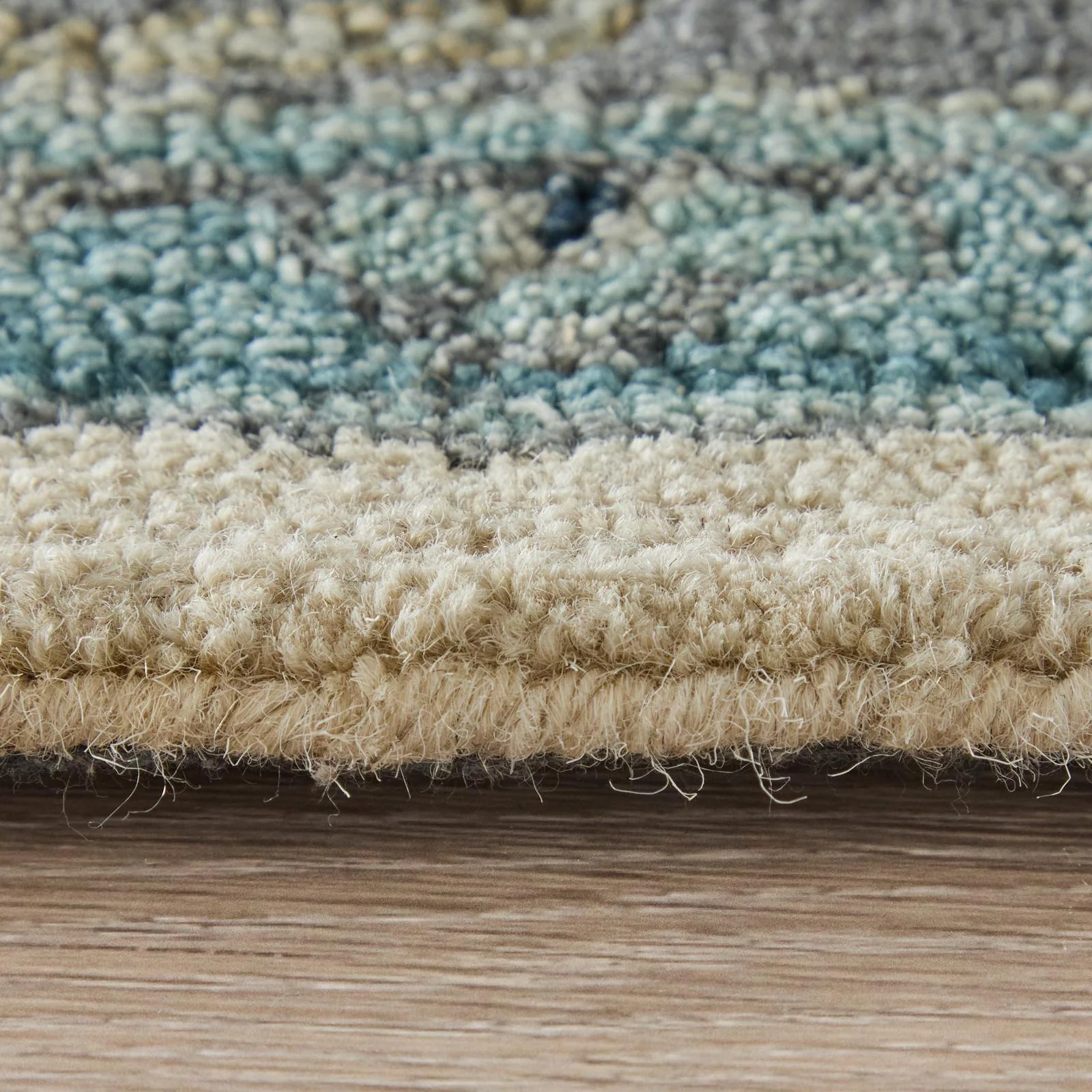Feizy Springfield 8A46F Traditional Floral & Botanical Rug in Blue/Gray/Ivory - Image 8