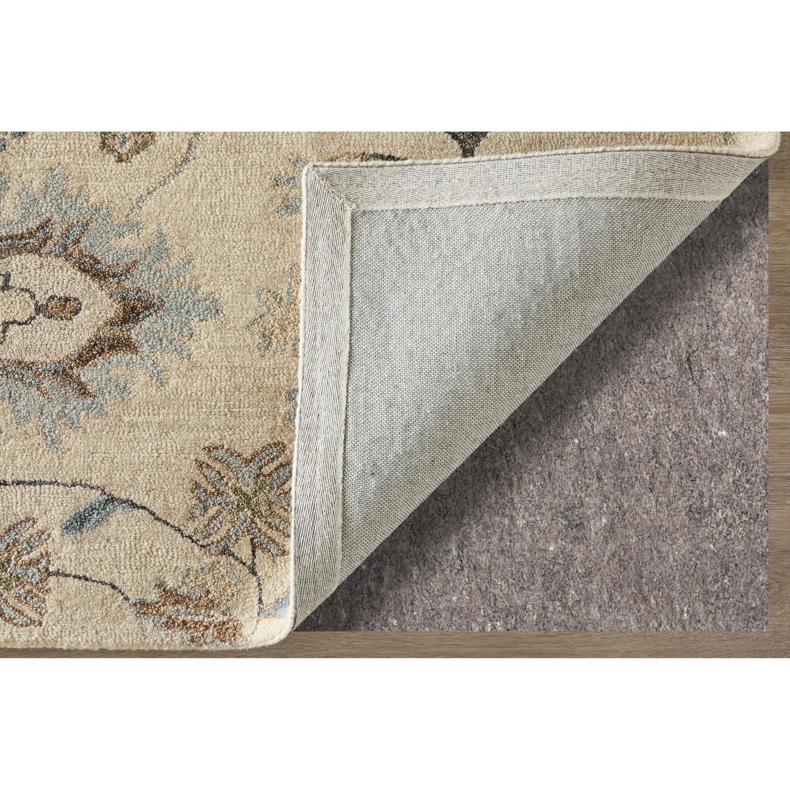 Feizy Springfield 8A48F Transitional Floral & Botanical Rug in Ivory/Tan/Gray - Image 4