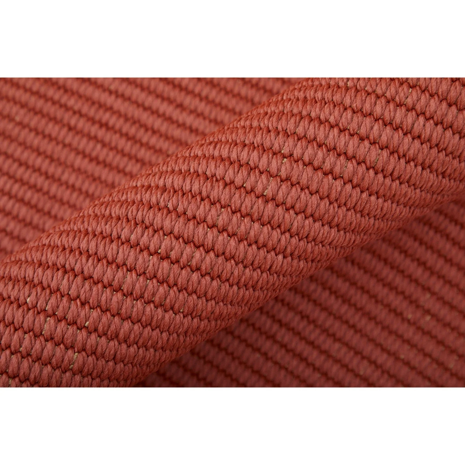 Feizy Theo 0827F Modern Solid in Red/Tan - Image 4