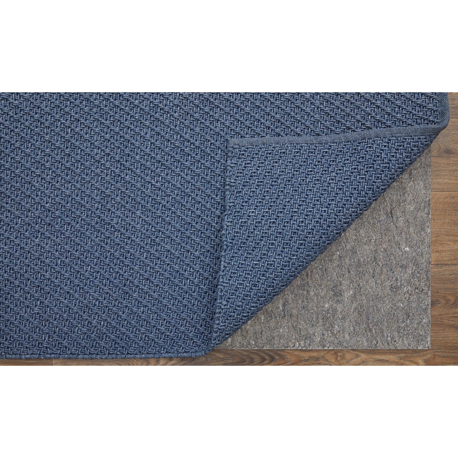 Feizy Tito 0826F Modern Solid in Blue - Image 3