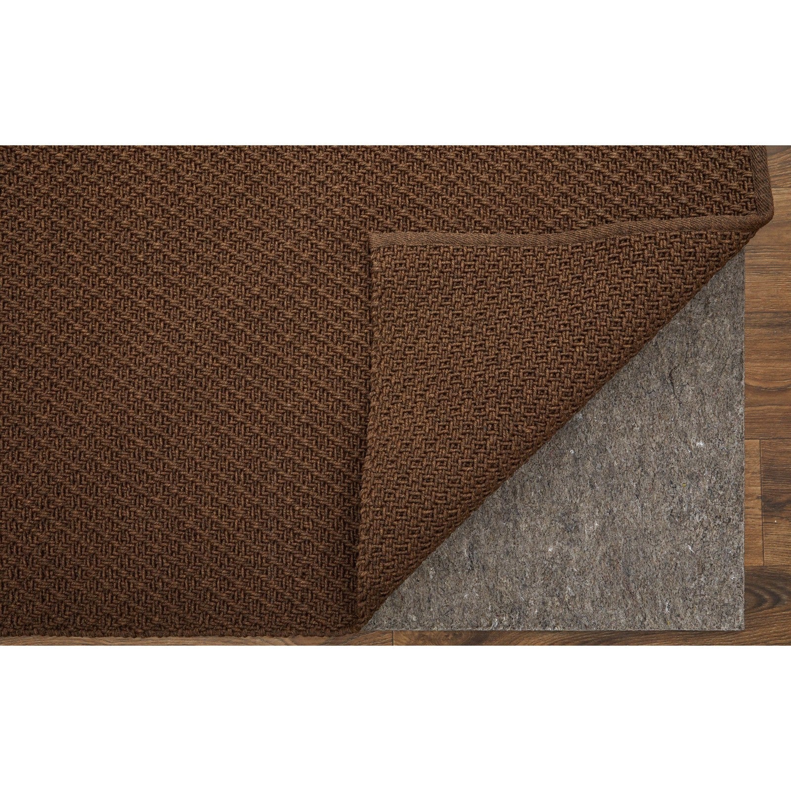 Feizy Tito 0826F Modern Solid in Brown - Image 3