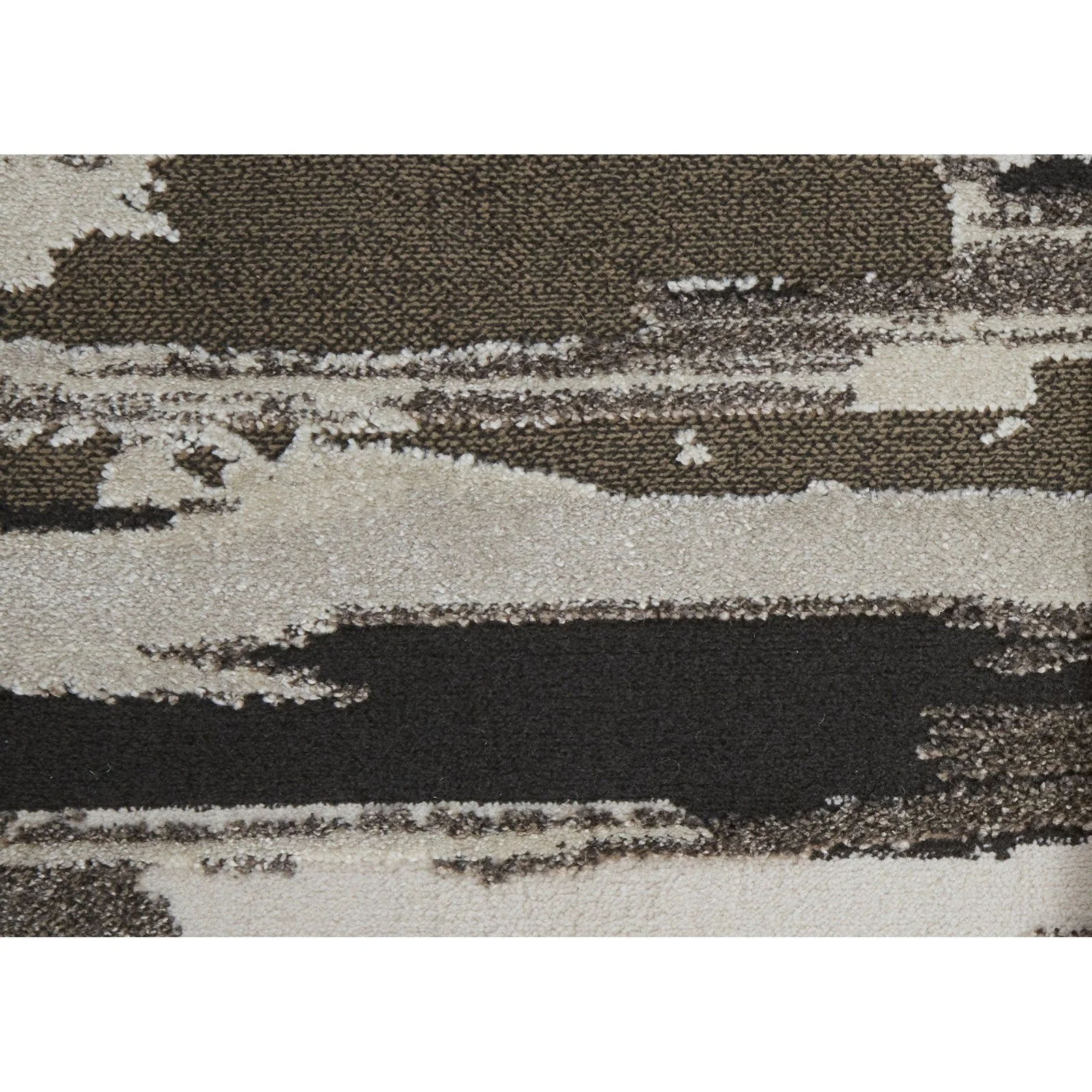 Feizy Vancouver 39FEF Modern Abstract in Brown/Ivory - Image 7