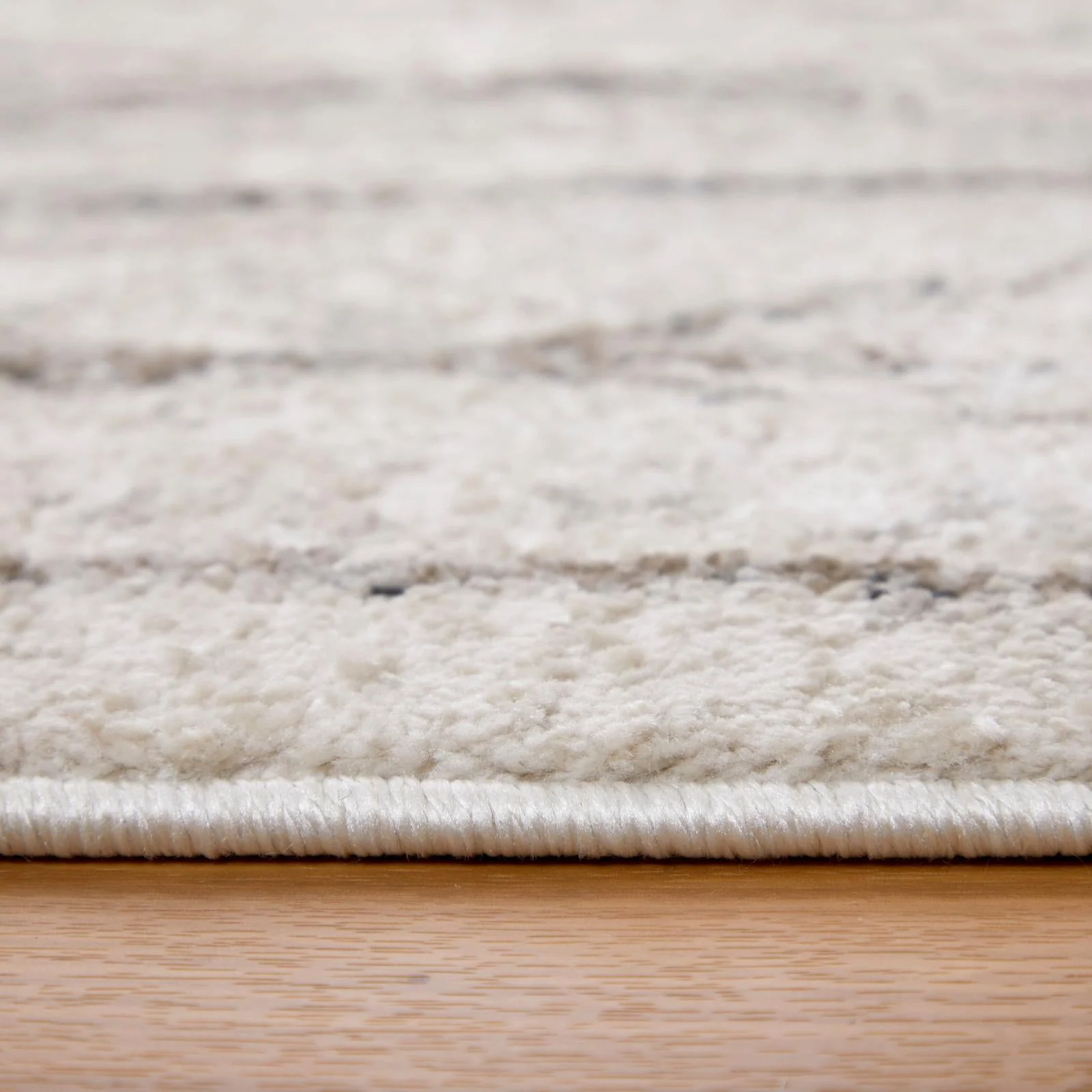 Feizy Vancouver 39NTF Modern Geometric Rug in Ivory/Tan/Brown - Image 9