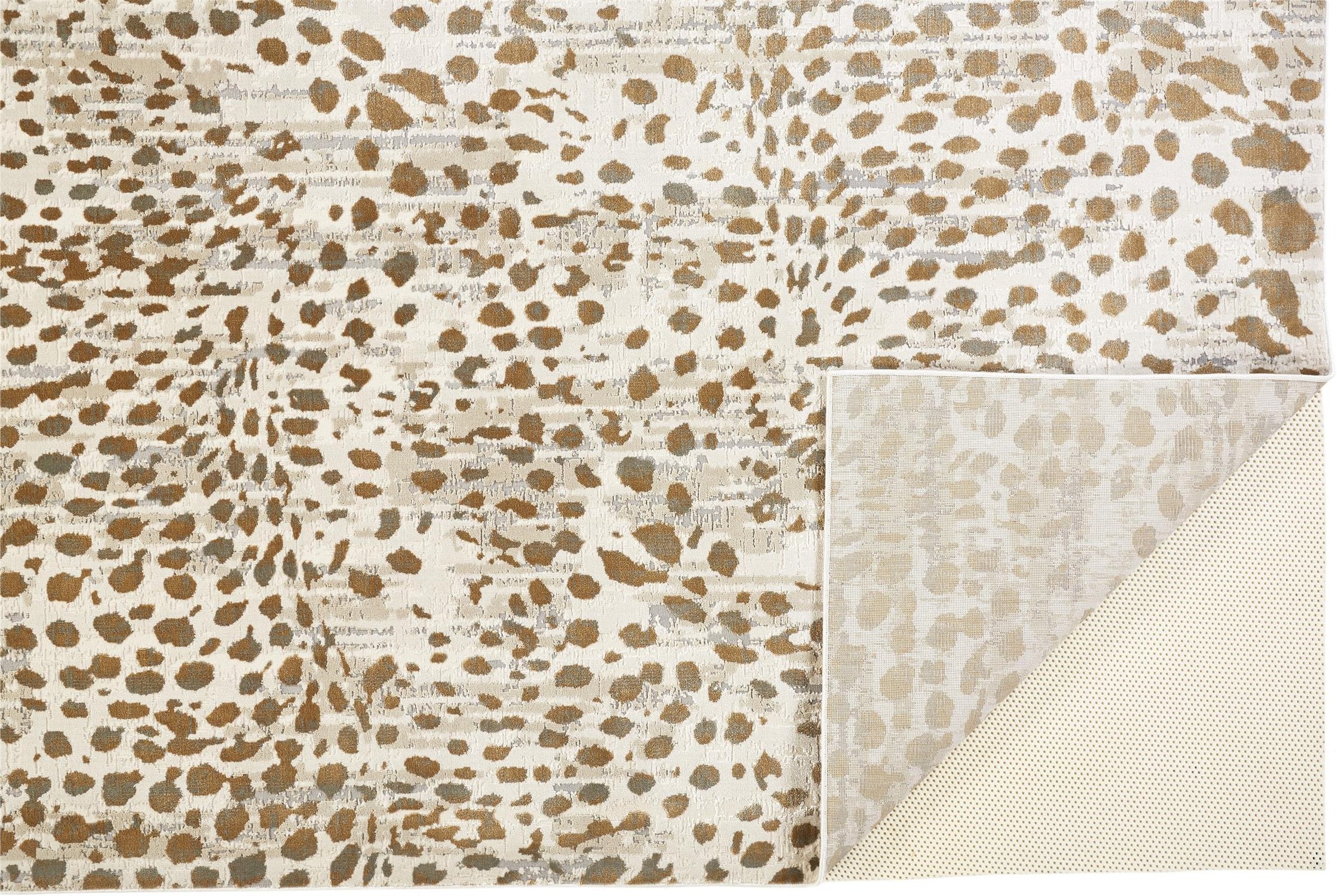 Feizy Waldor 3837F Rug in Brown / Ivory - Image 5