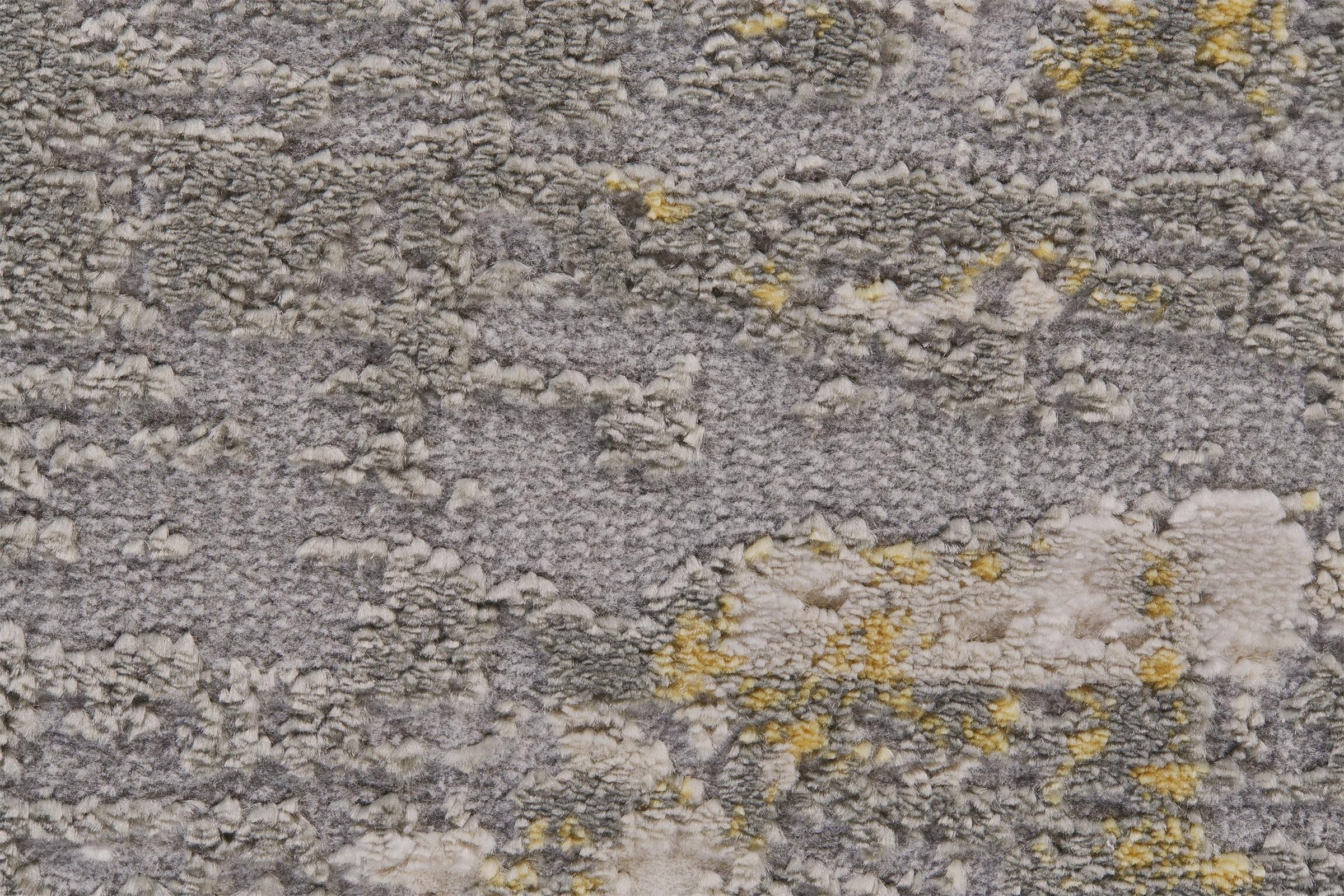 Feizy Waldor 3969F Rug in Gold/Sterling - Image 3