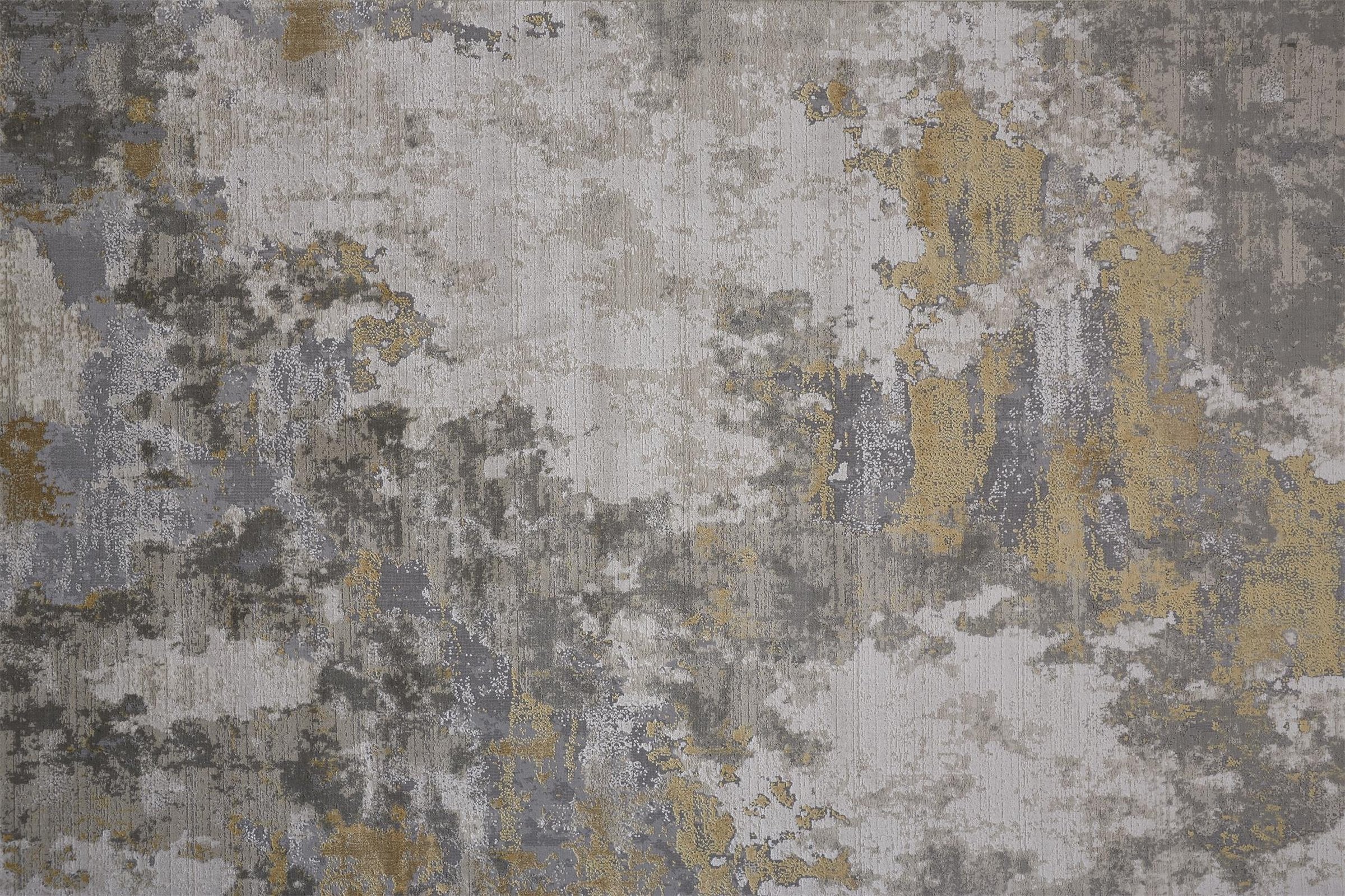 Feizy Waldor 3970F Rug in Ivory / Gold - Image 3