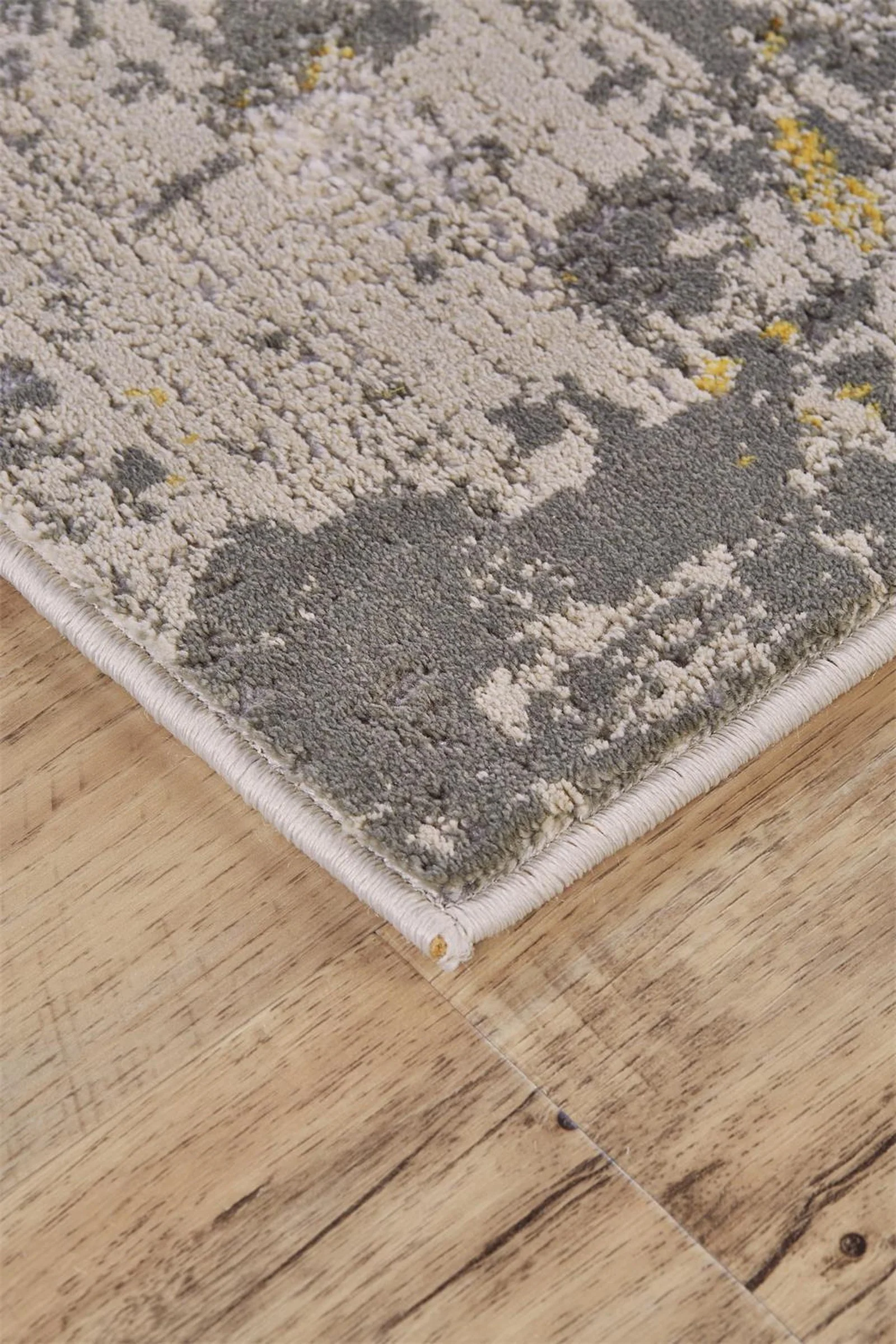 Feizy Waldor 3970F Rug in Ivory / Gold - Image 4