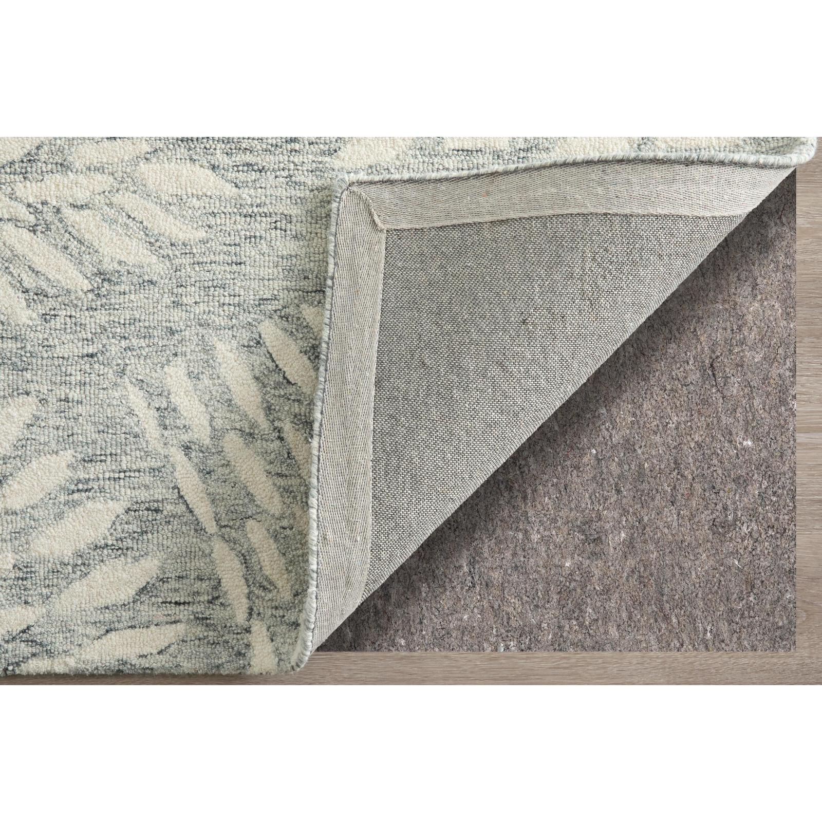 Feizy Wallace 8A38F Modern Floral & Botanical Rug in Gray/Ivory - Image 5