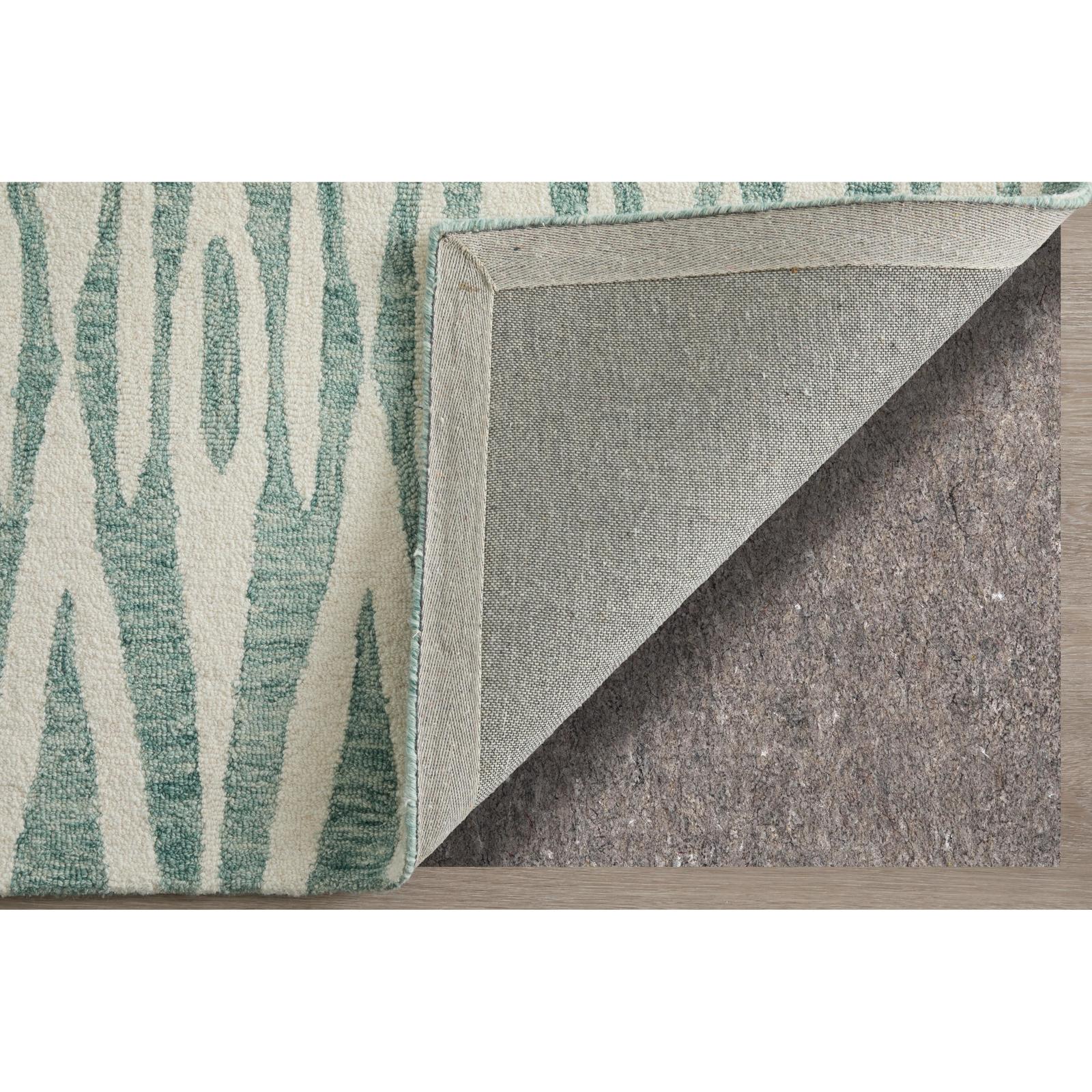 Feizy Wallace 8A40F Modern Chevron Rug in Blue/White - Image 5