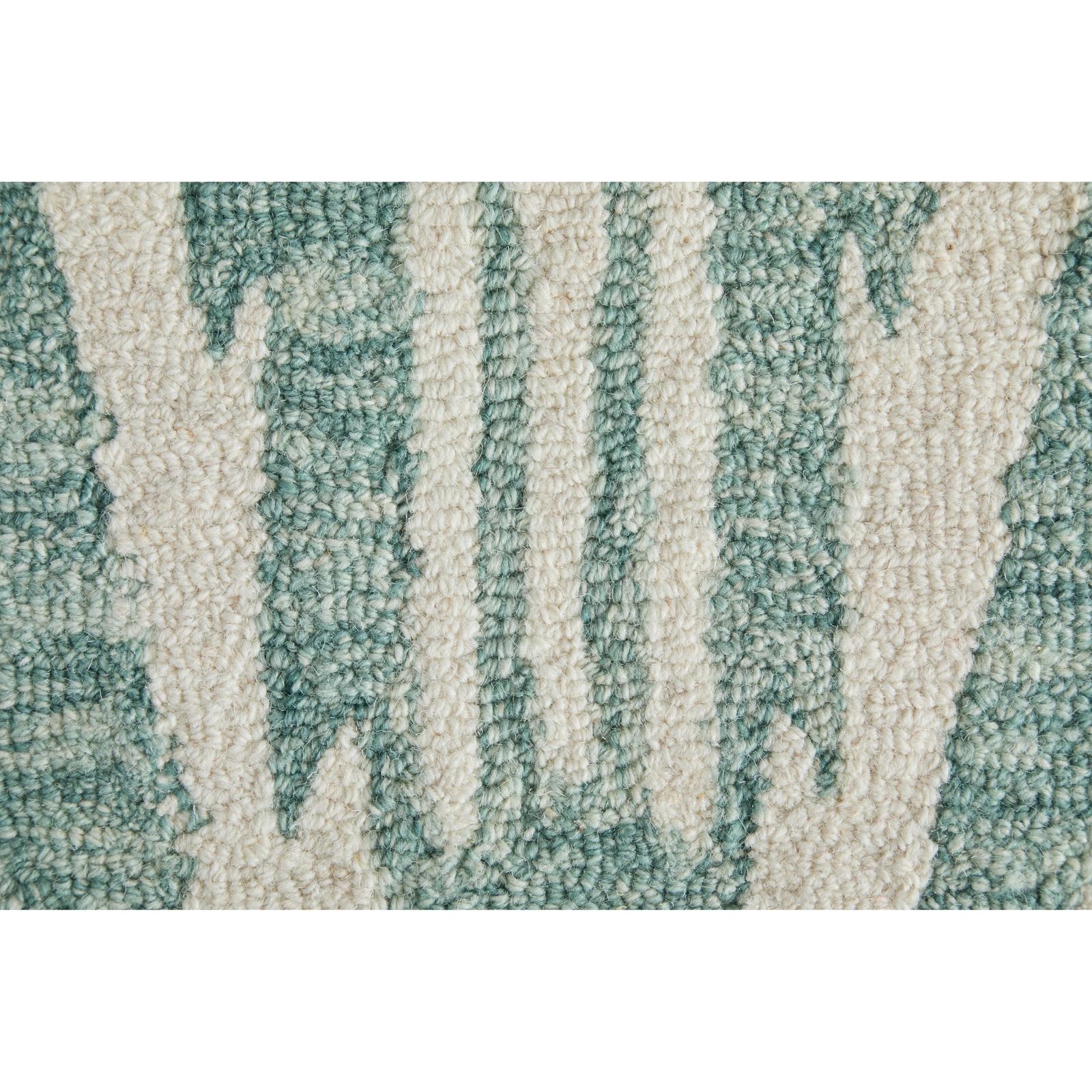 Feizy Wallace 8A40F Modern Chevron Rug in Blue/White - Image 7