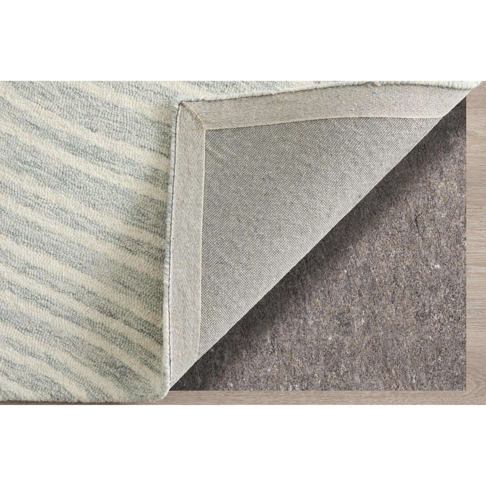 Feizy Wallace 8A41F Modern Abstract Rug in Gray/Ivory - Image 5