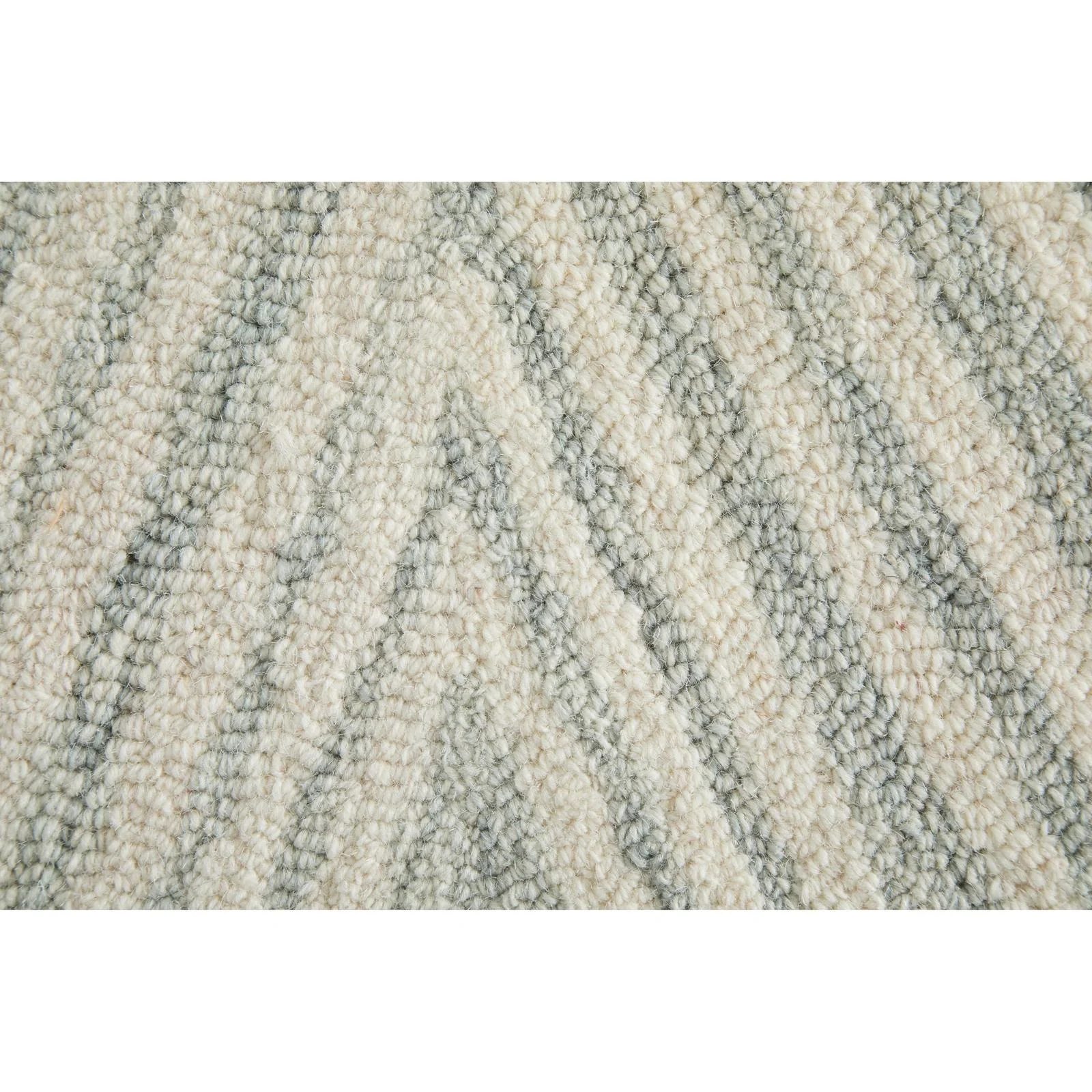 Feizy Wallace 8A41F Modern Abstract Rug in Gray/Ivory - Image 7
