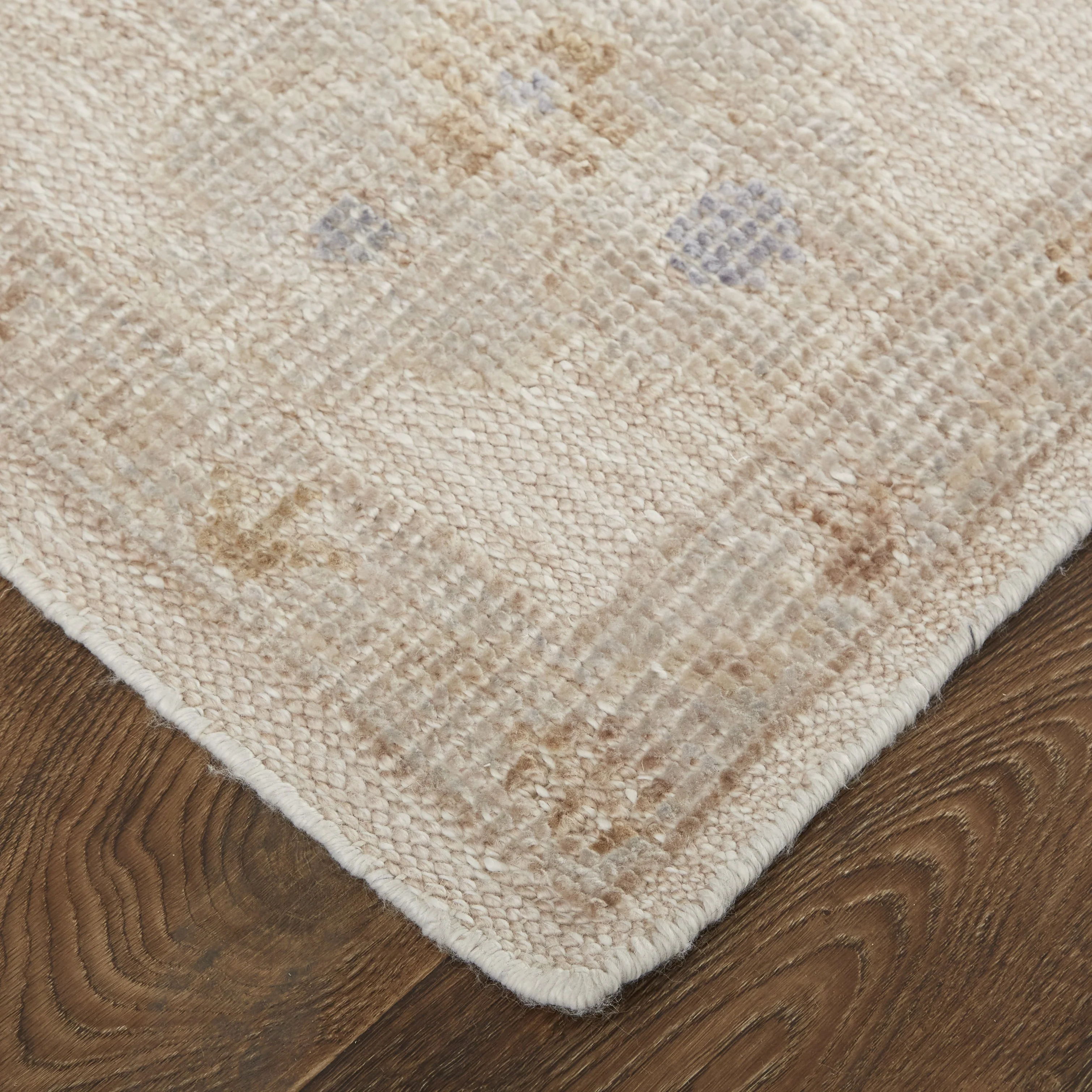 Feizy Wendover 6841F Rug in Tan / Blue - Image 5