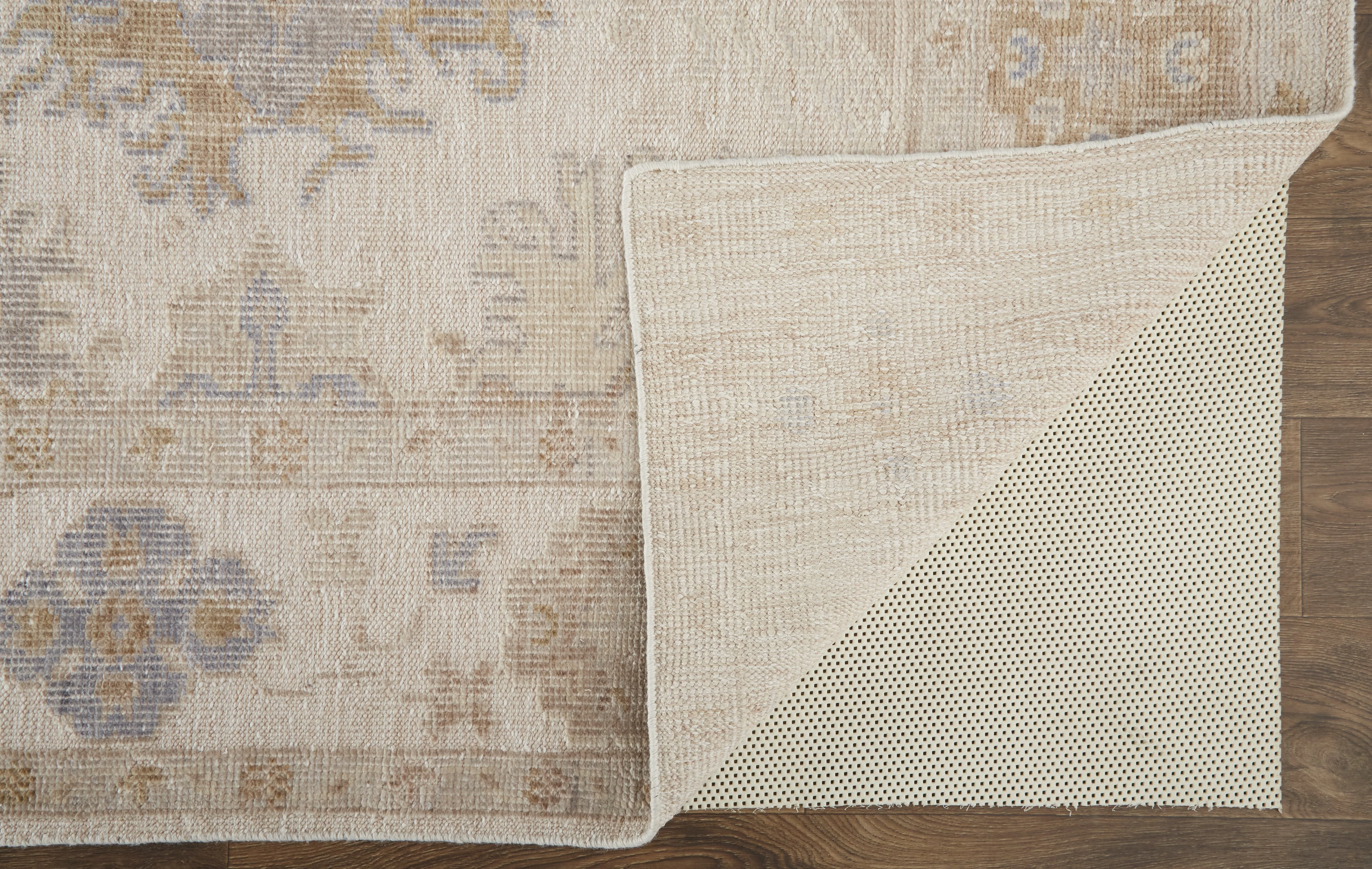 Feizy Wendover 6841F Rug in Tan / Blue - Image 6