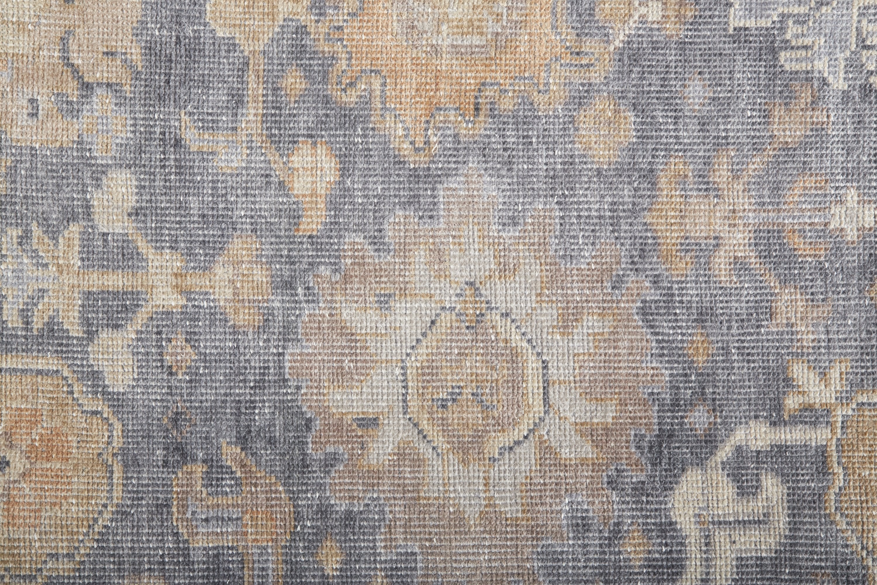 Feizy Wendover 6842F Rug in Blue / Tan - Image 3