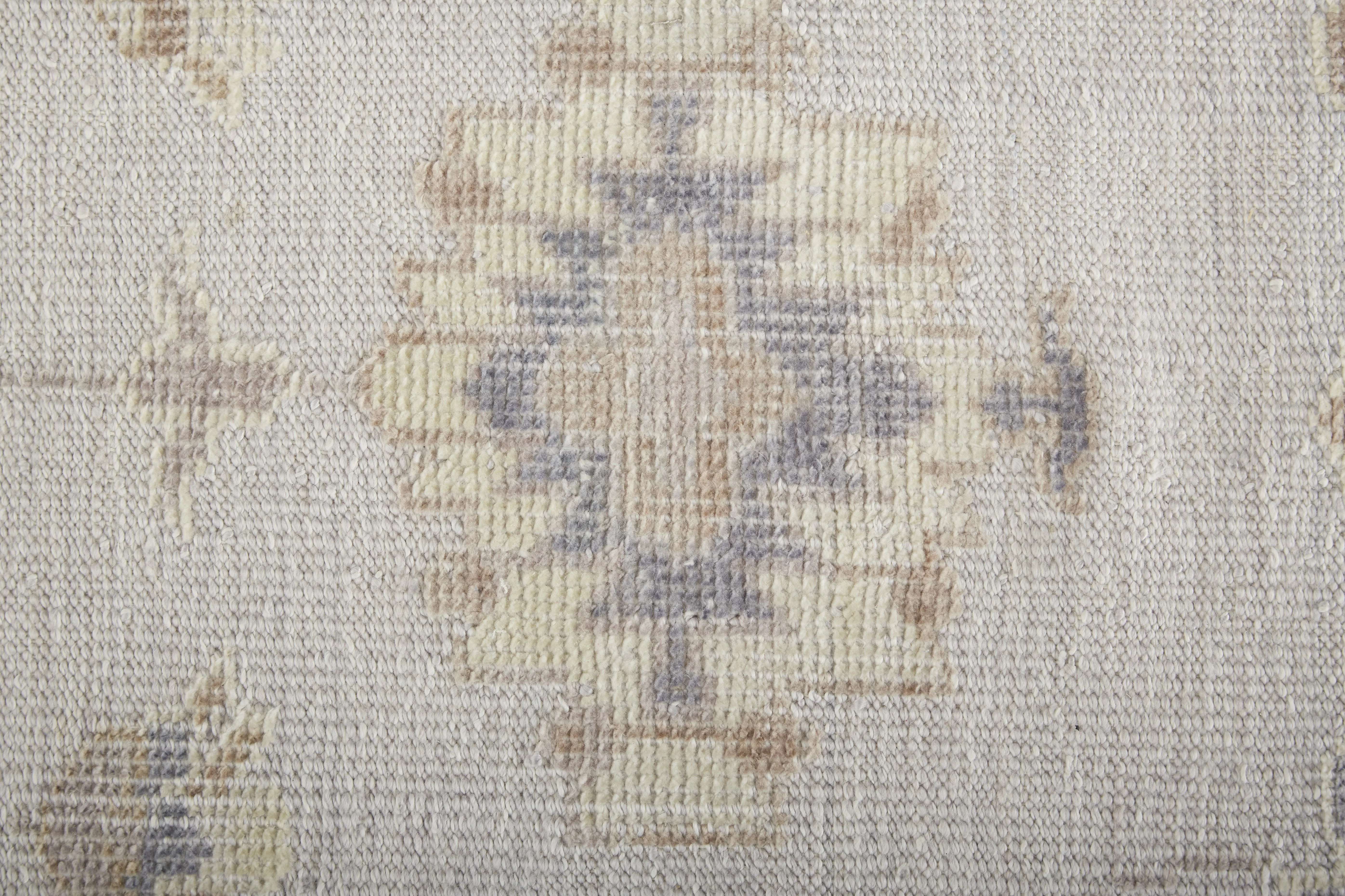 Feizy Wendover 6847F Rug in Gray / Tan - Image 3