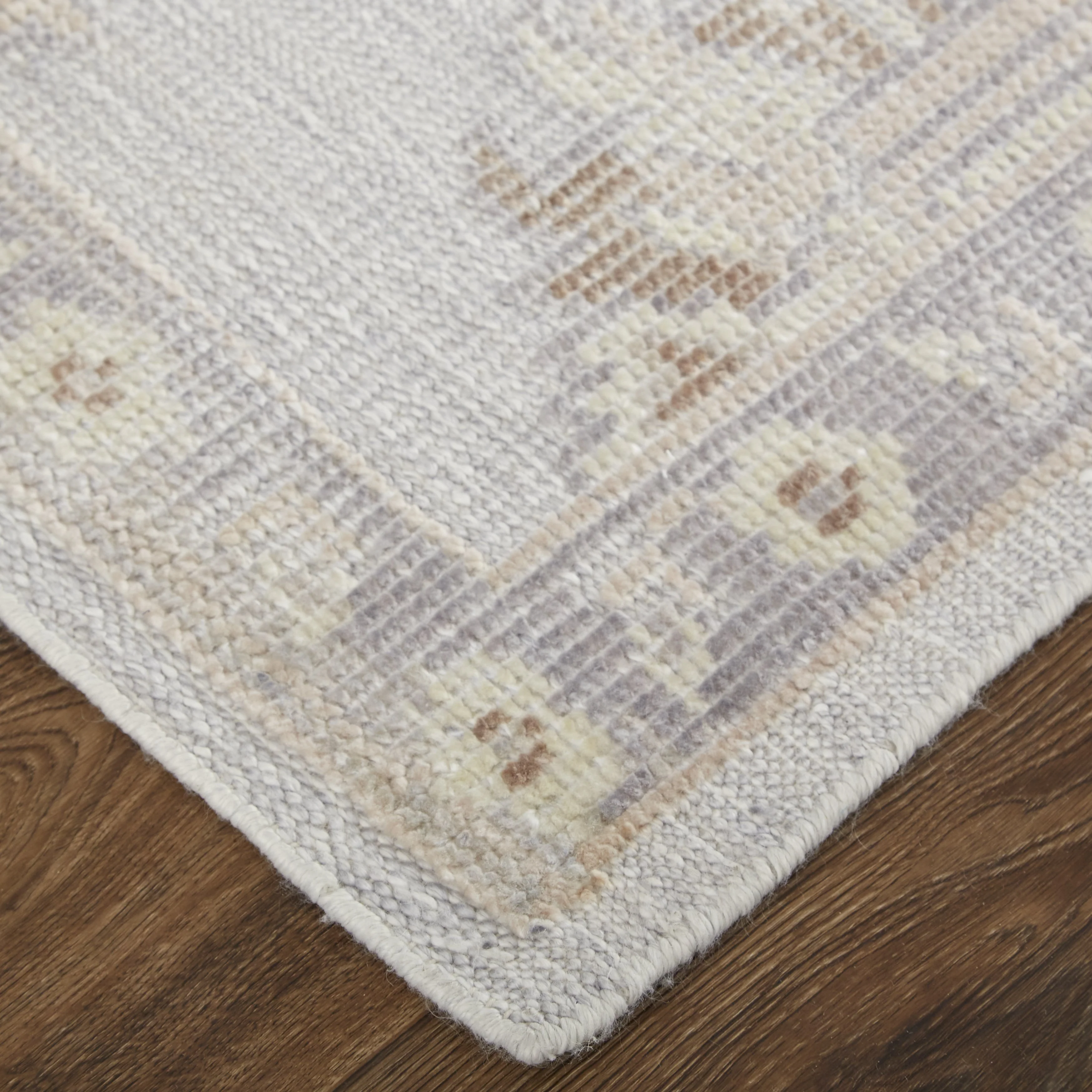 Feizy Wendover 6848F Rug in Gray / Ivory - Image 5