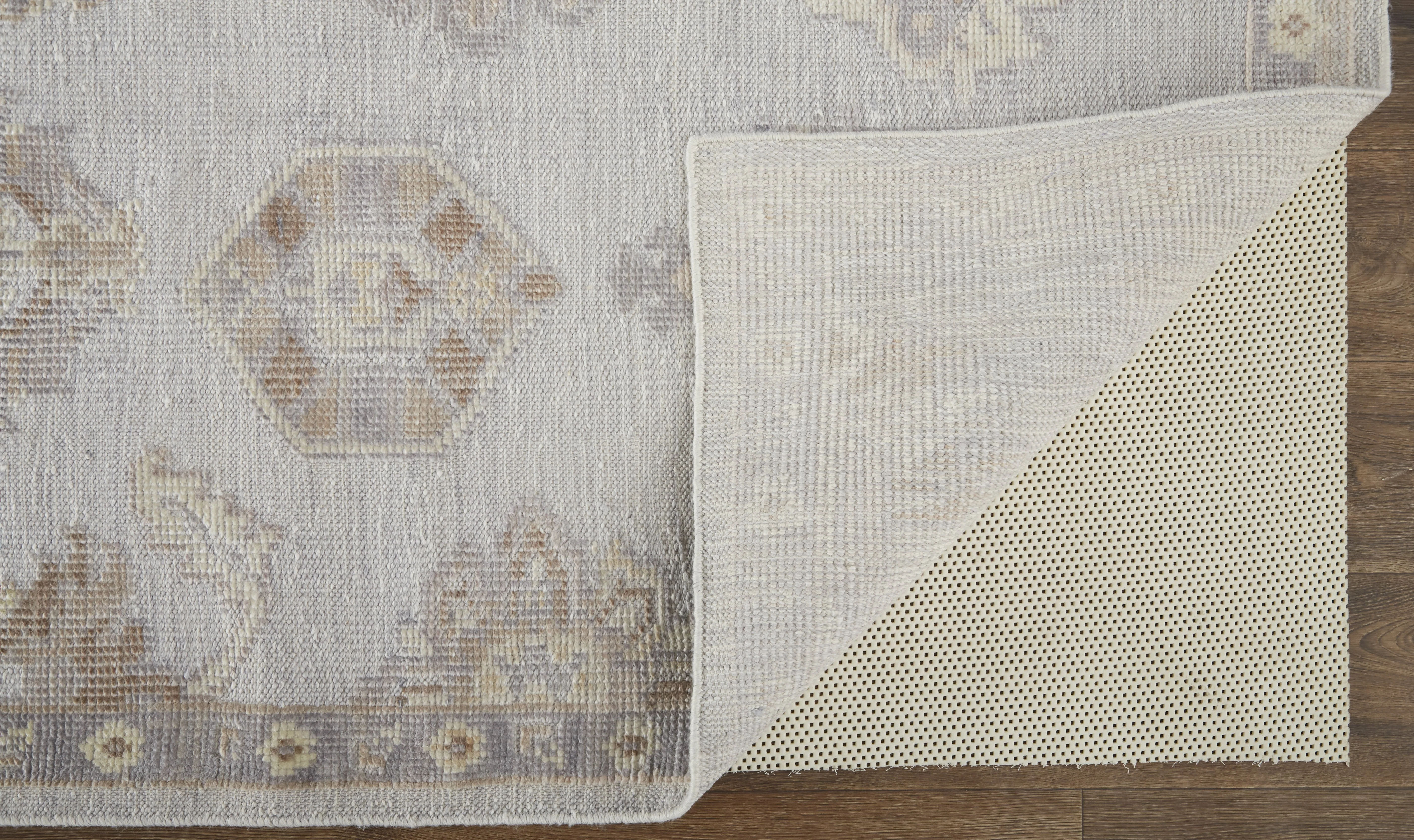Feizy Wendover 6848F Rug in Gray / Ivory - Image 6