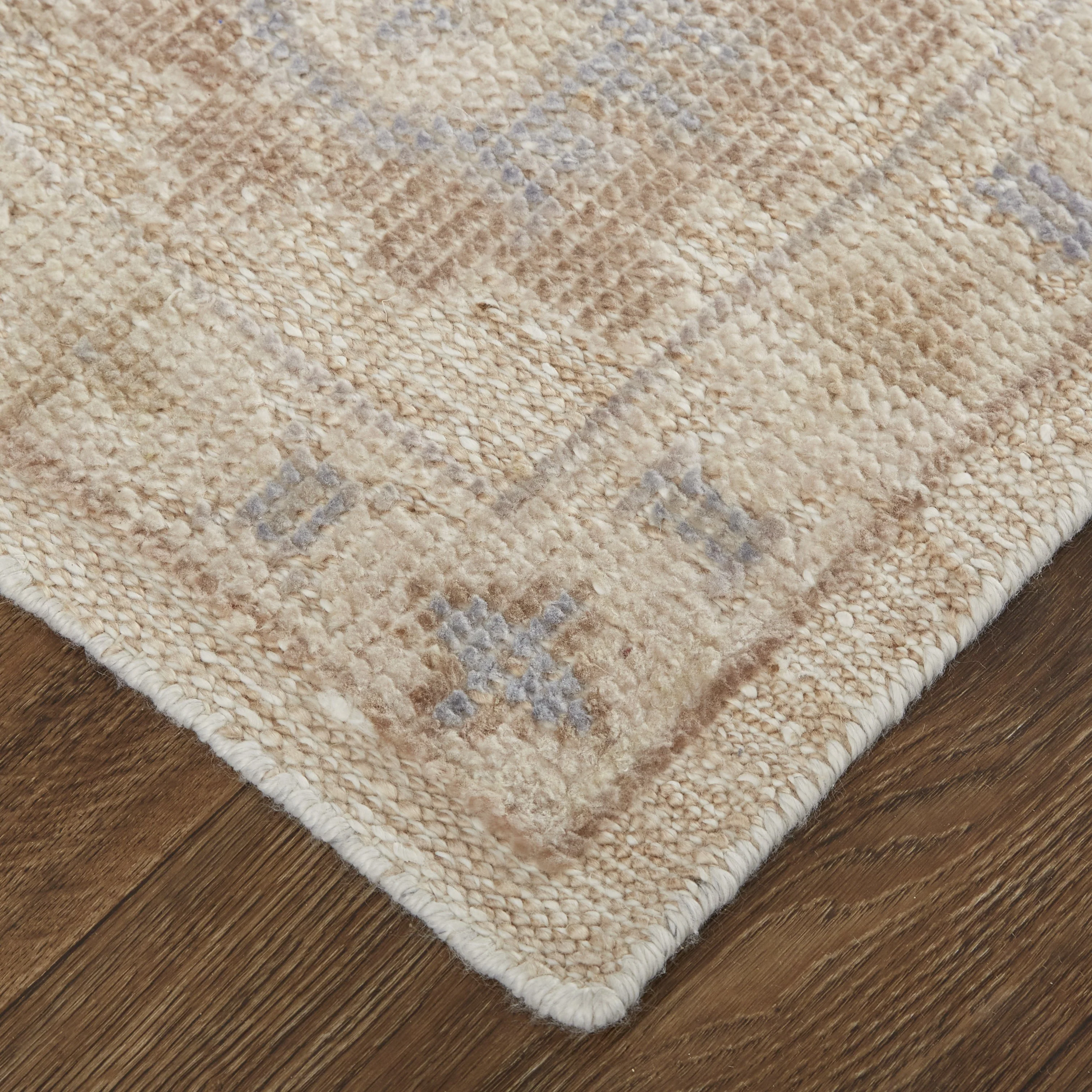 Feizy Wendover 6862F Rug in Tan / Blue - Image 5