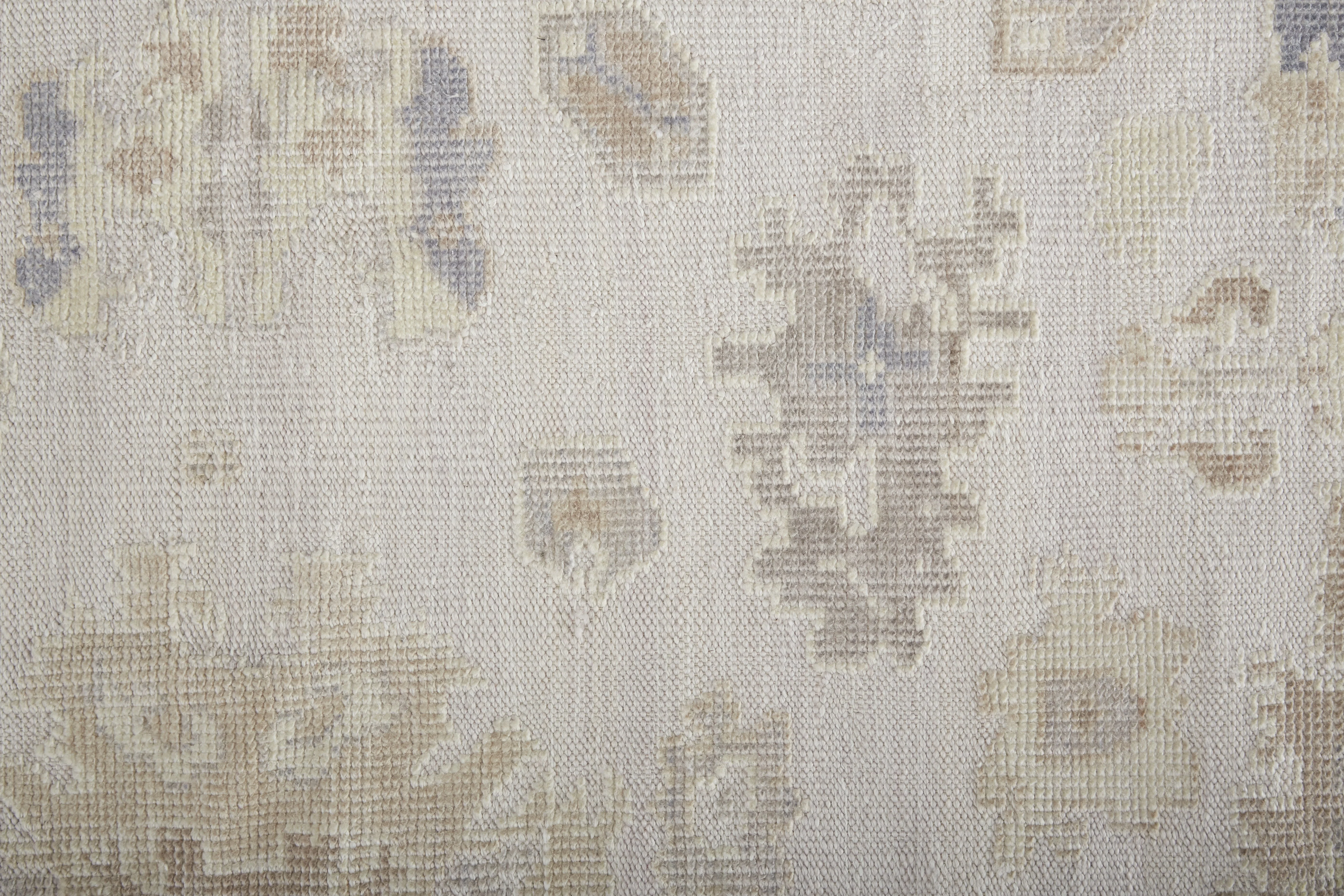 Feizy Wendover 6864F Rug in Gray / Ivory - Image 3