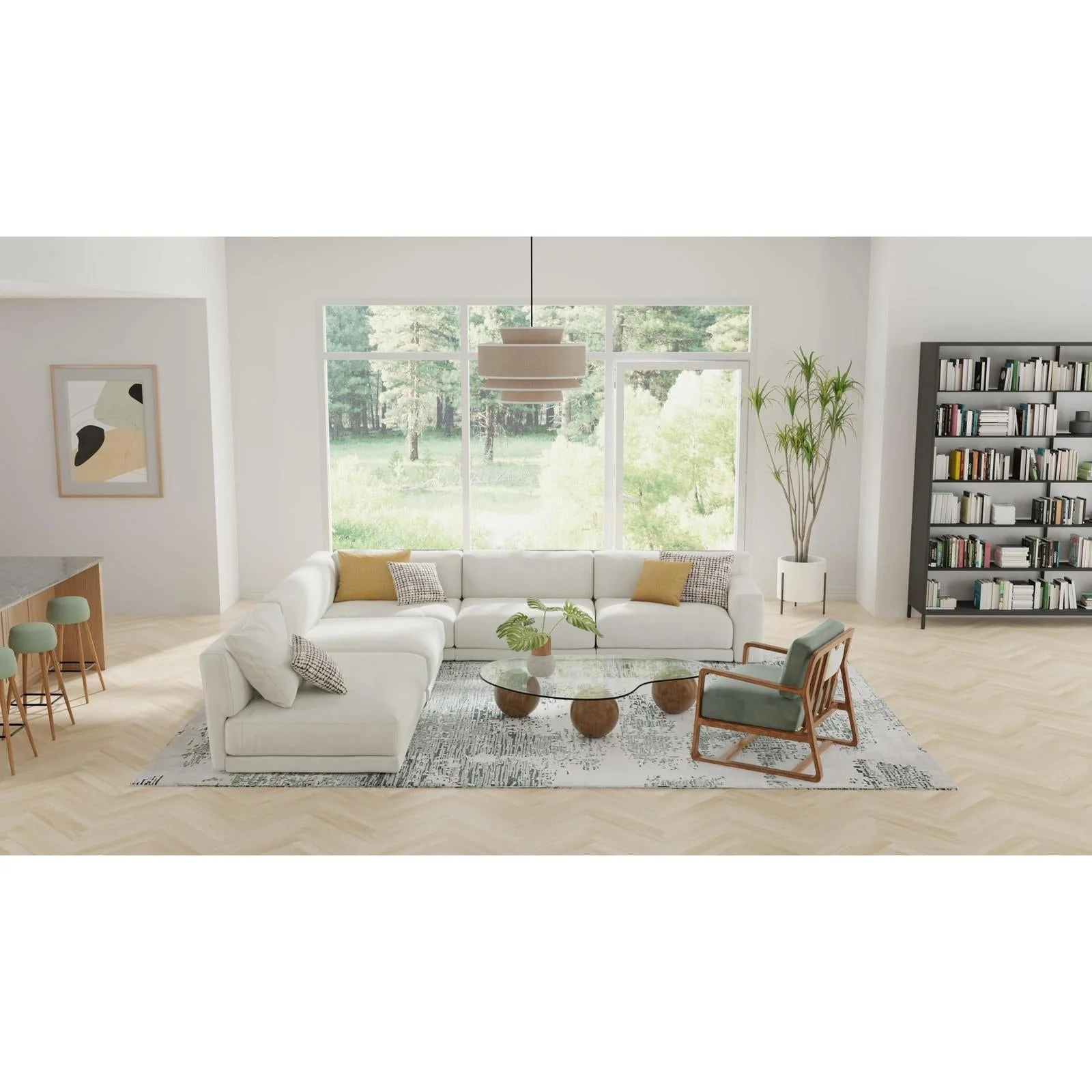 Feizy Zarah 8917F Modern Abstract Rug - Image 11