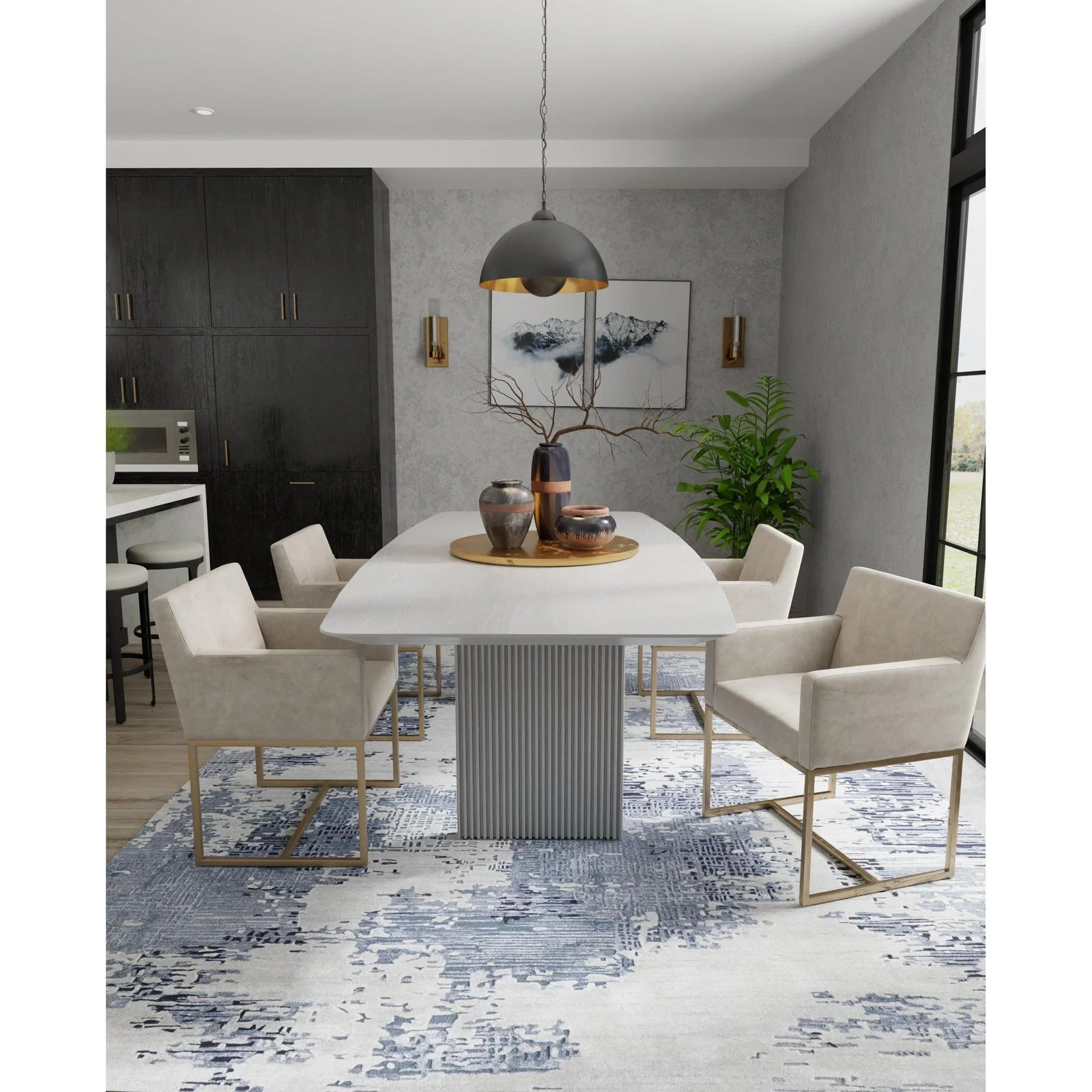 Feizy Zarah 8917F Modern Abstract Rug - Image 2