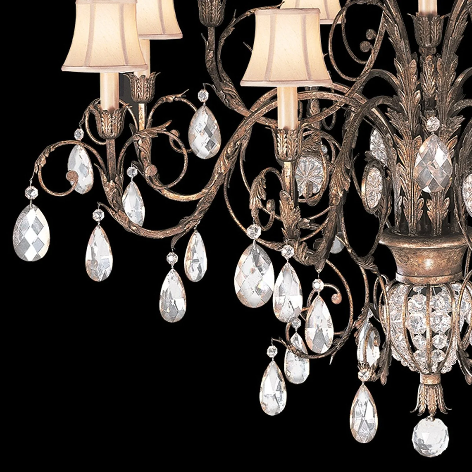Fine Art A Midsummer Nights Dream 57" Round Chandelier With Shade - Image 4