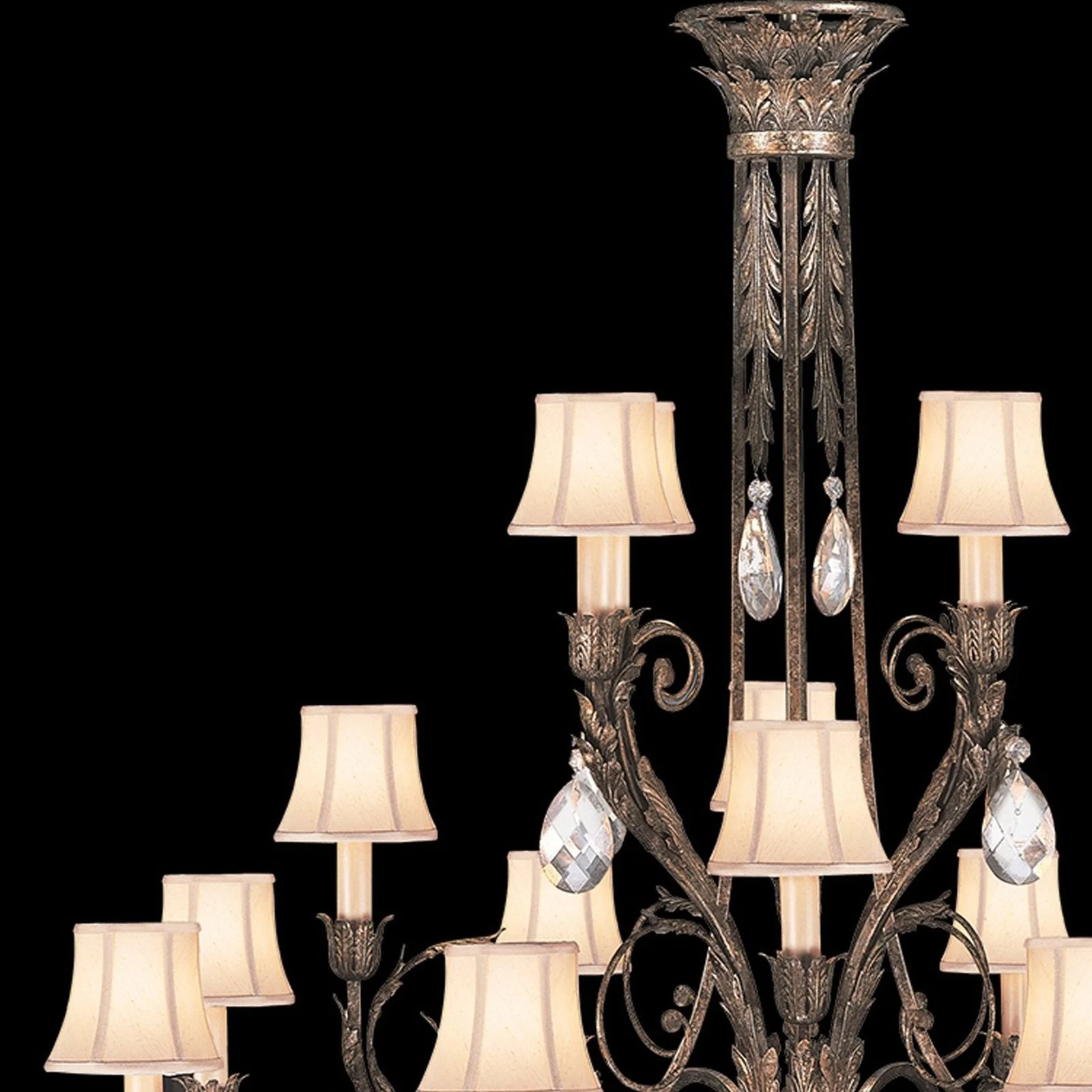 Fine Art A Midsummer Nights Dream 57" Round Chandelier With Shade - Image 5