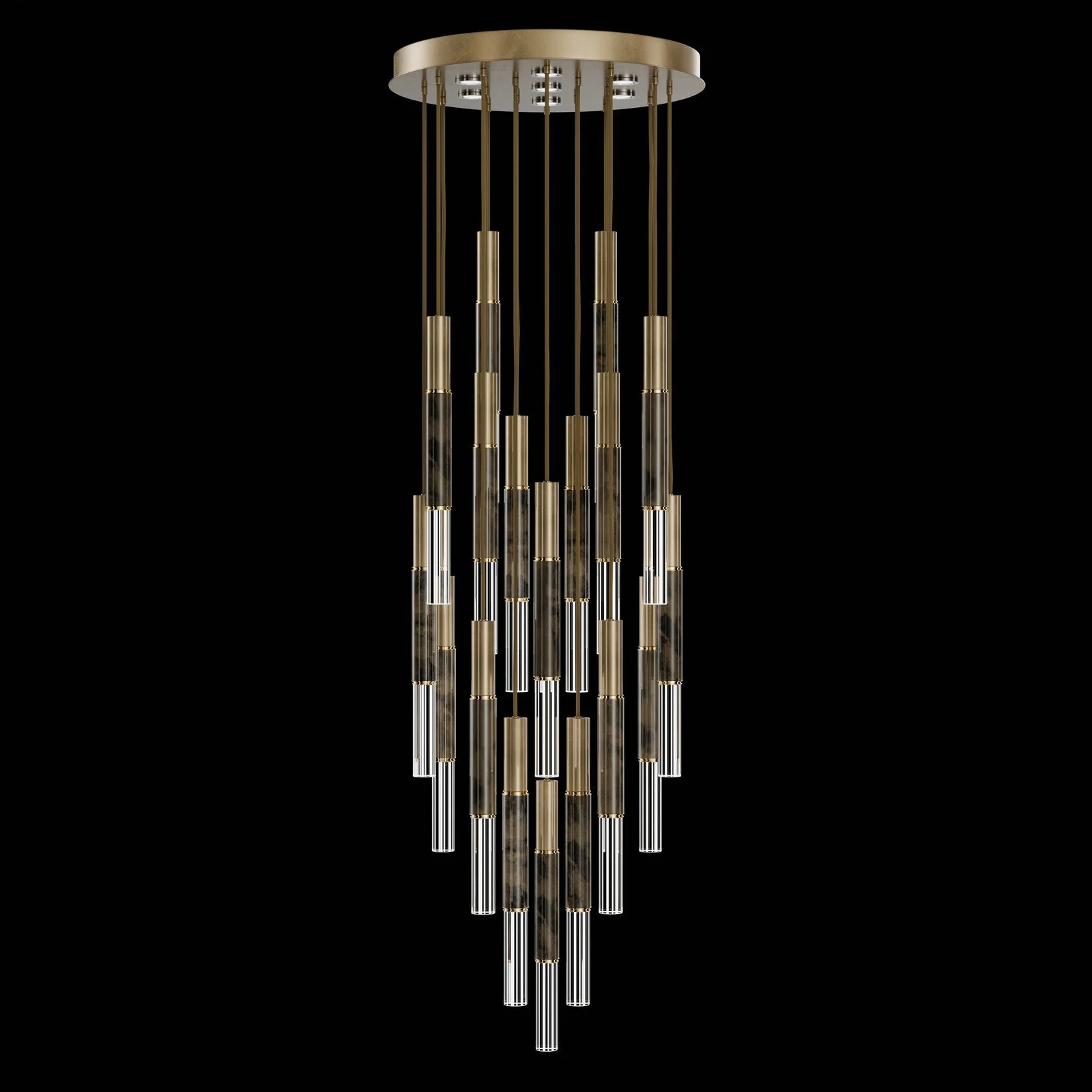 Fine Art Antonia 31"W Round Pendant - Image 14