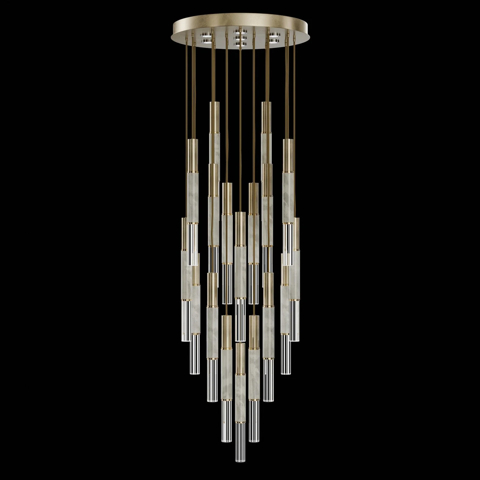 Fine Art Antonia 31"W Round Pendant - Image 27