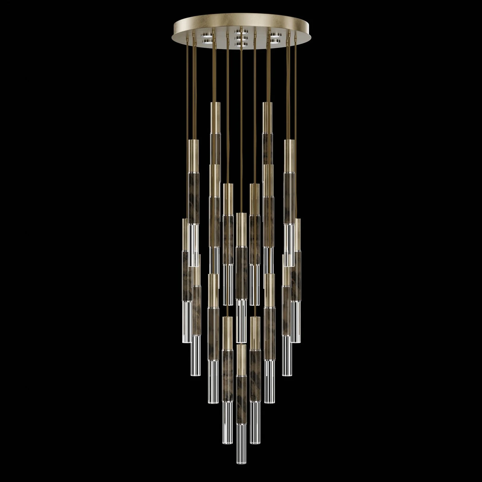 Fine Art Antonia 31"W Round Pendant - Image 29