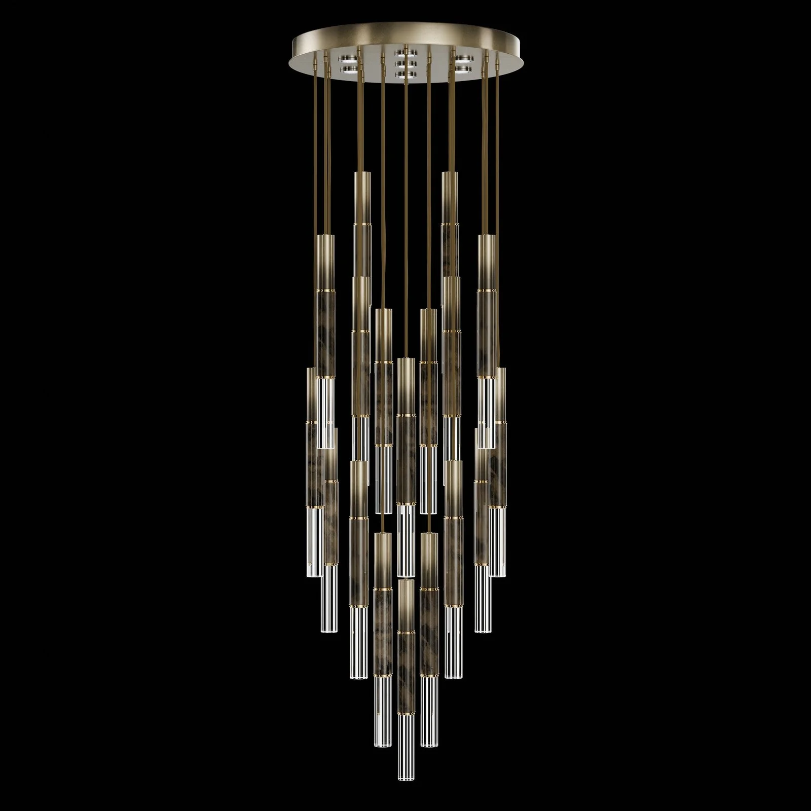 Fine Art Antonia 31"W Round Pendant - Image 32