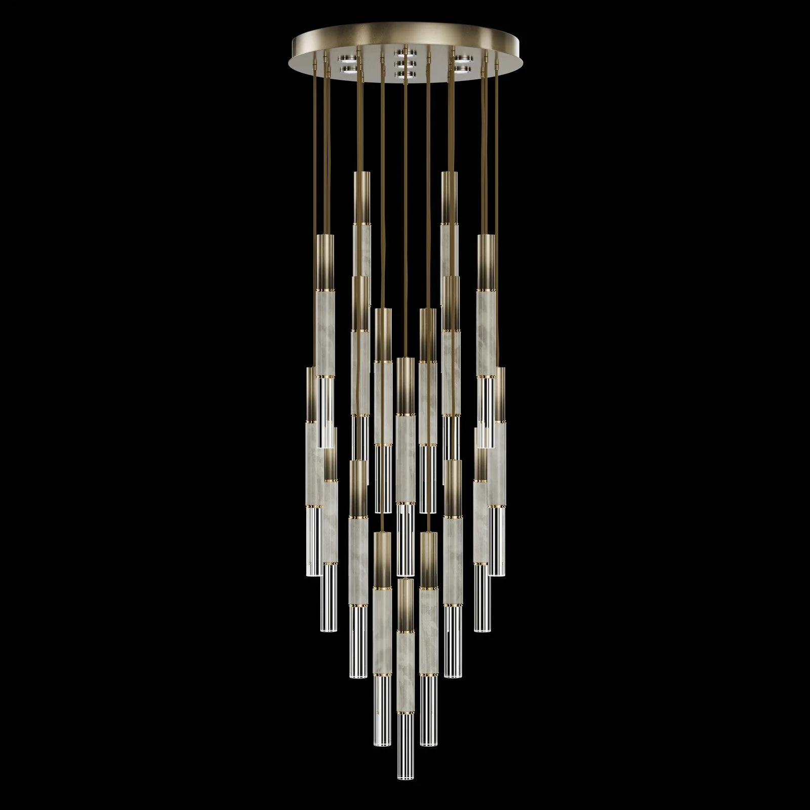 Fine Art Antonia 31"W Round Pendant - Image 33