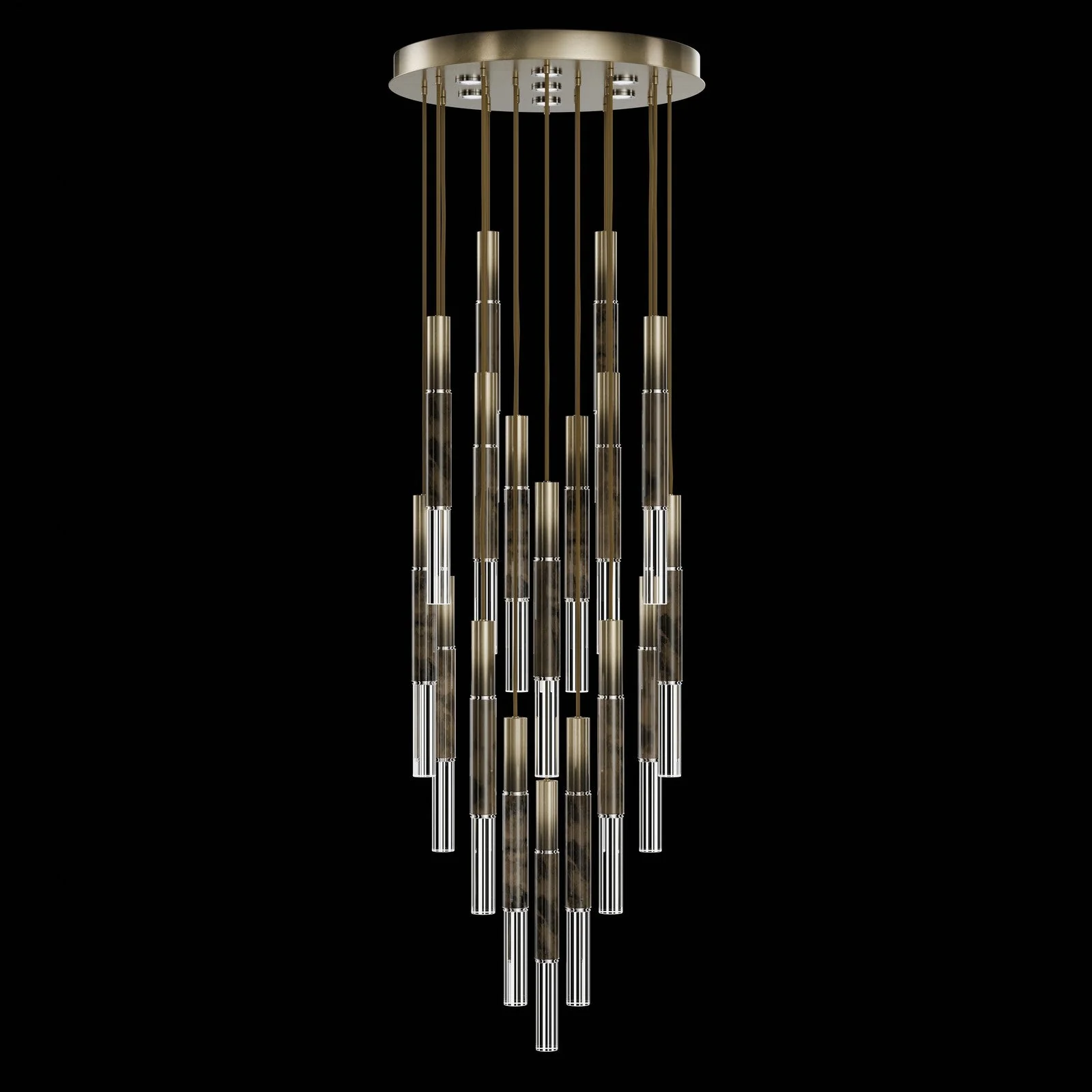 Fine Art Antonia 31"W Round Pendant - Image 35