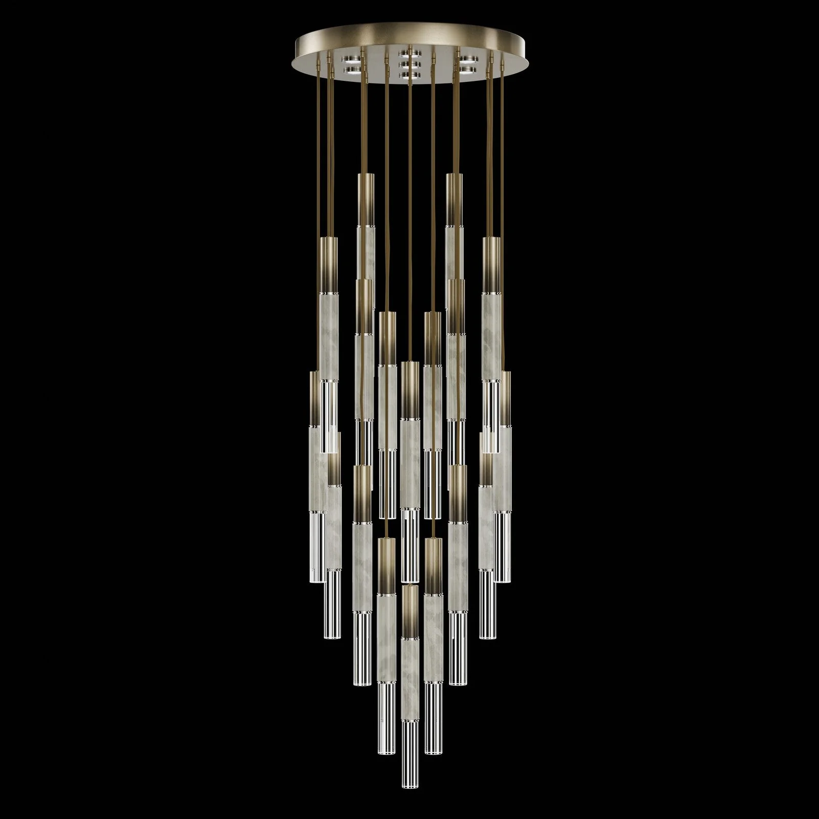 Fine Art Antonia 31"W Round Pendant - Image 36