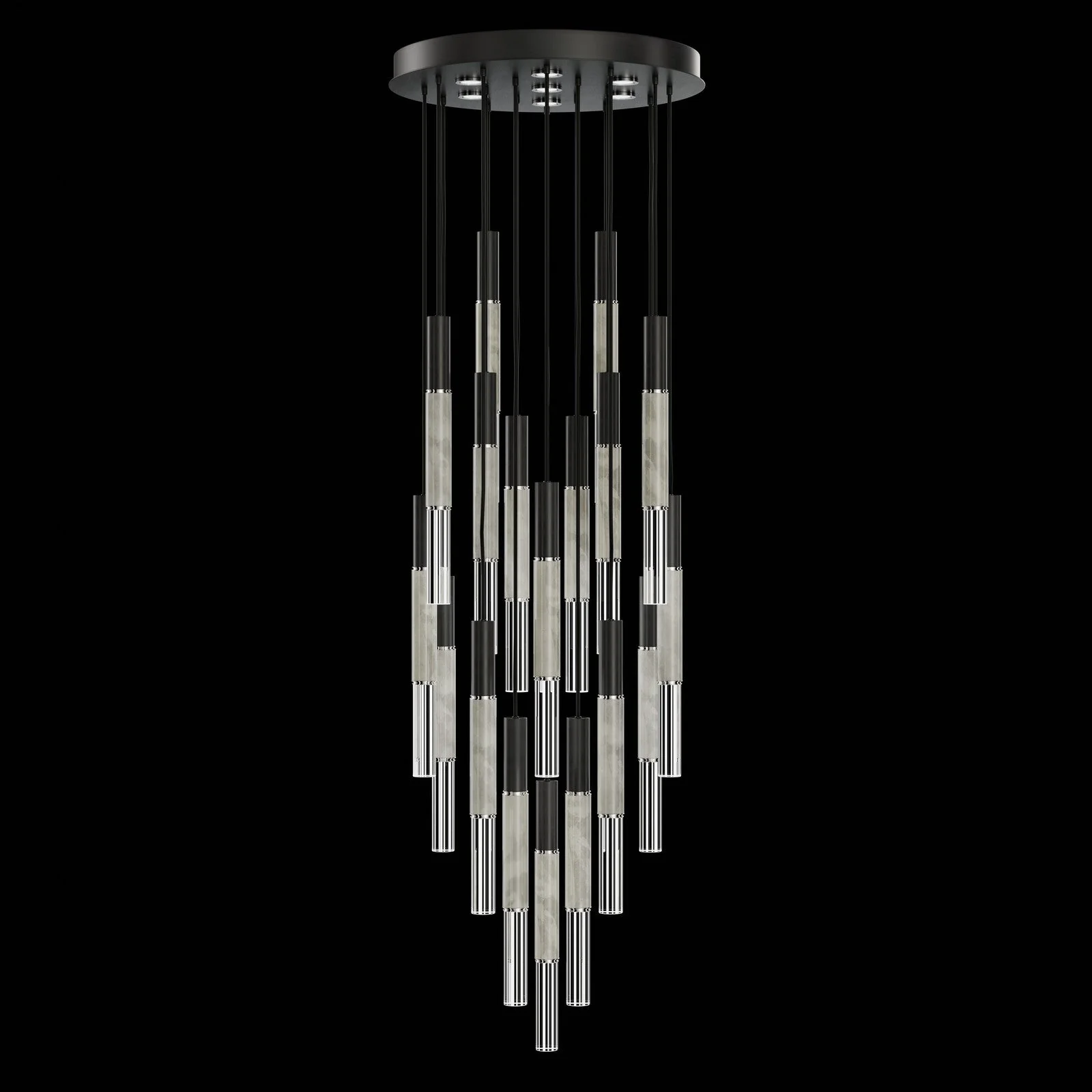 Fine Art Antonia 31"W Round Pendant - Image 6