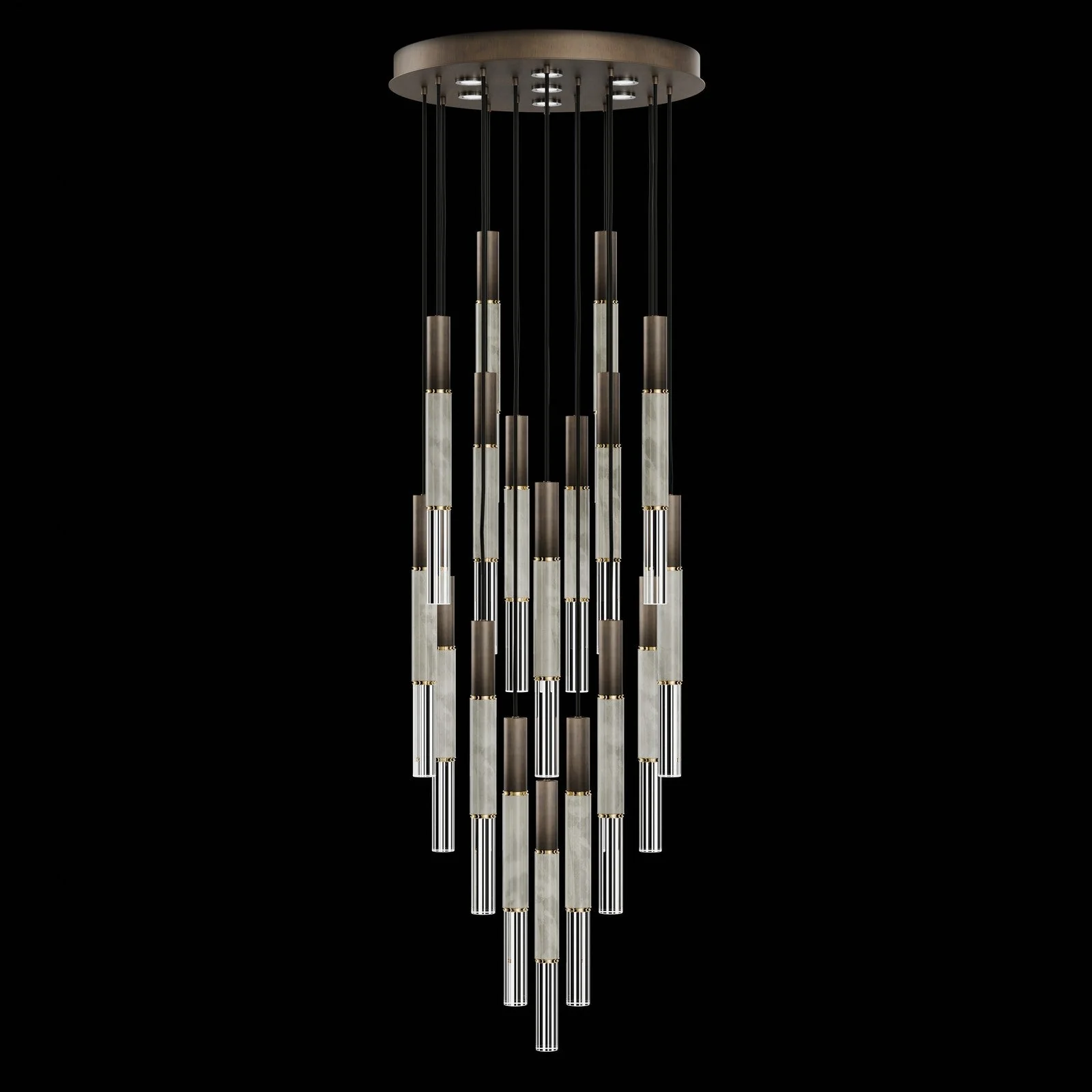 Fine Art Antonia 31"W Round Pendant - Image 9