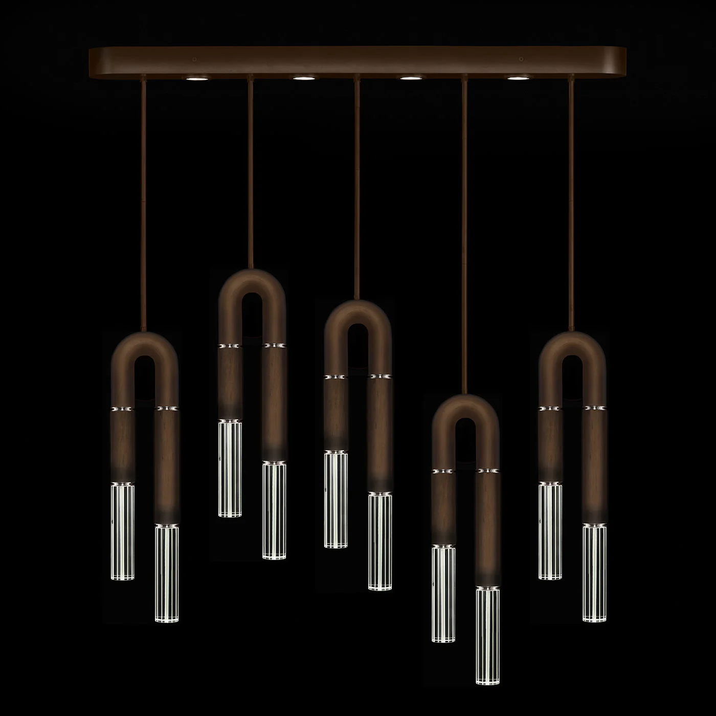 Fine Art Antonia 51.5"W Linear Pendant - Image 10