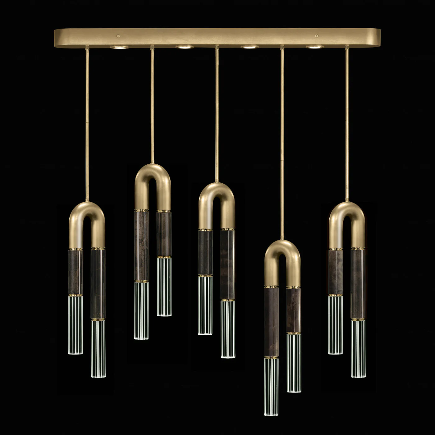 Fine Art Antonia 51.5"W Linear Pendant - Image 14