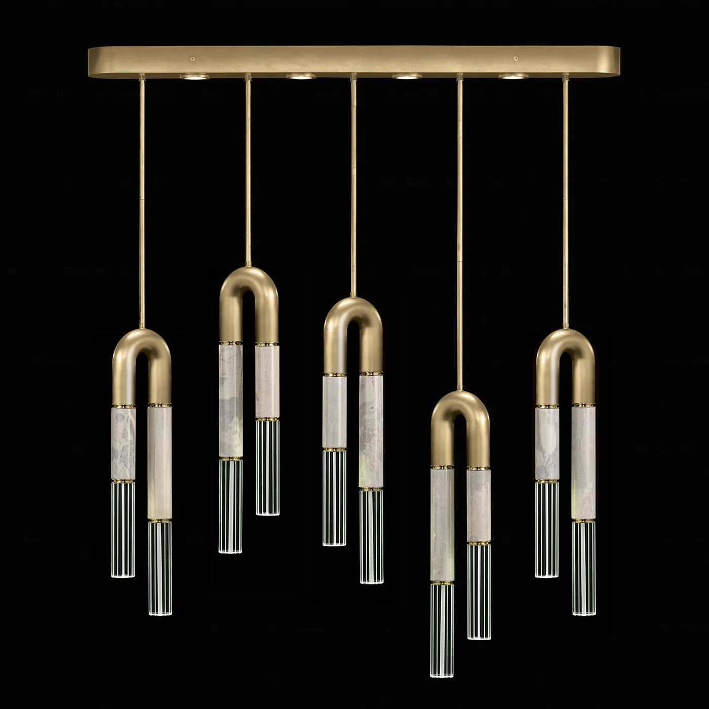 Fine Art Antonia 51.5"W Linear Pendant - Image 15