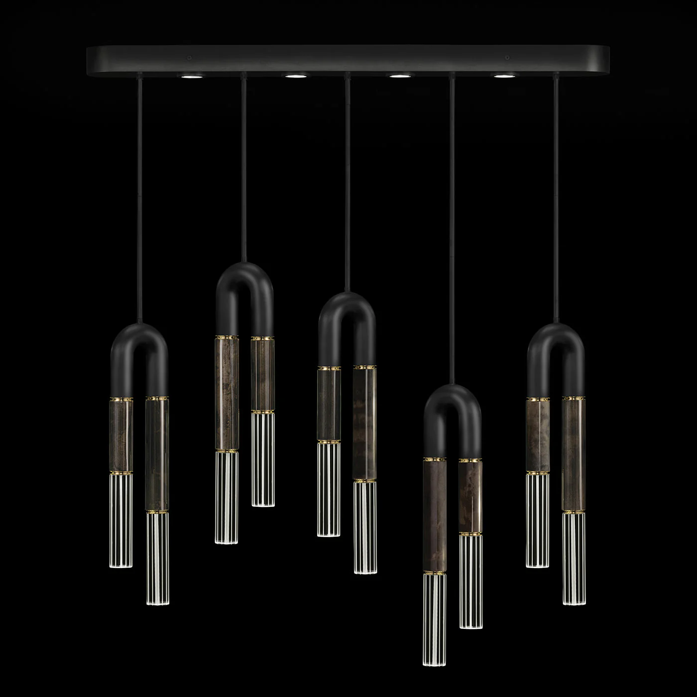 Fine Art Antonia 51.5"W Linear Pendant - Image 2