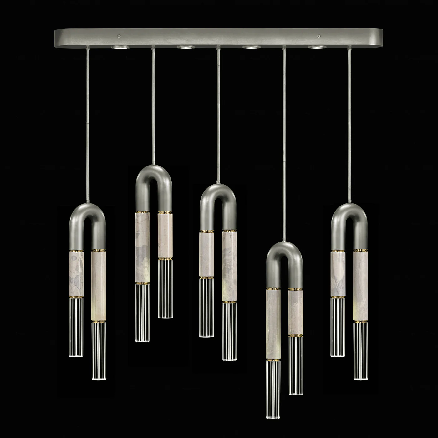 Fine Art Antonia 51.5"W Linear Pendant - Image 21